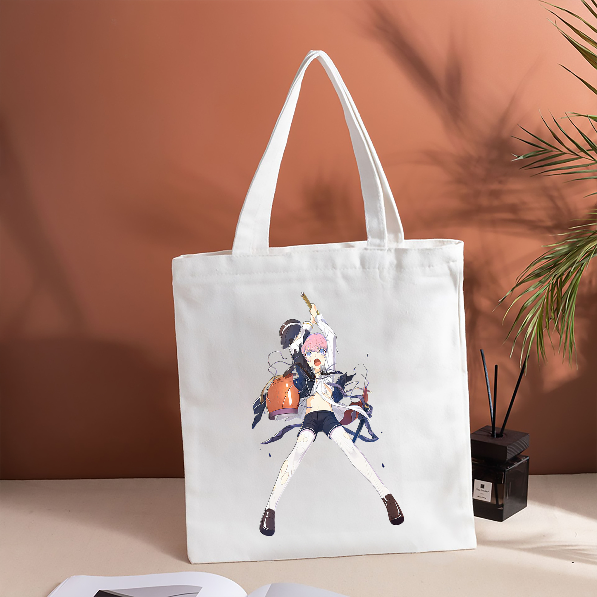 刀剣乱舞 Touken Ranbu 縦型キャンバス生地手提げバッグ　トートバッグ