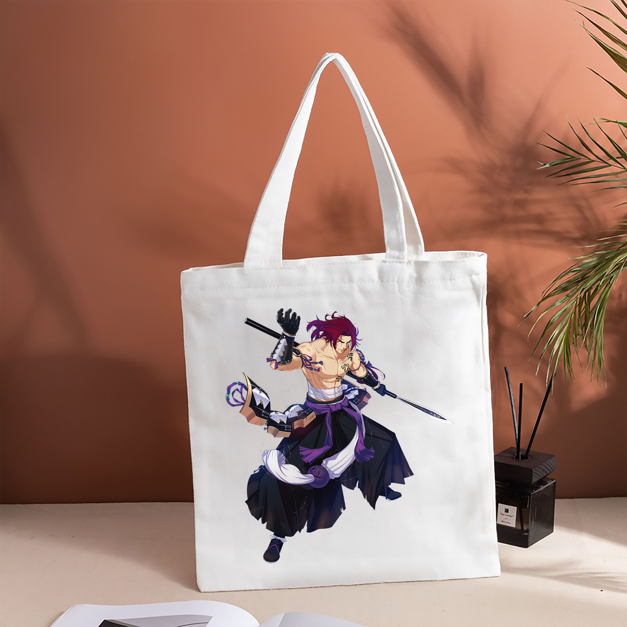 刀剣乱舞 Touken Ranbu 縦型キャンバス生地手提げバッグ　トートバッグ
