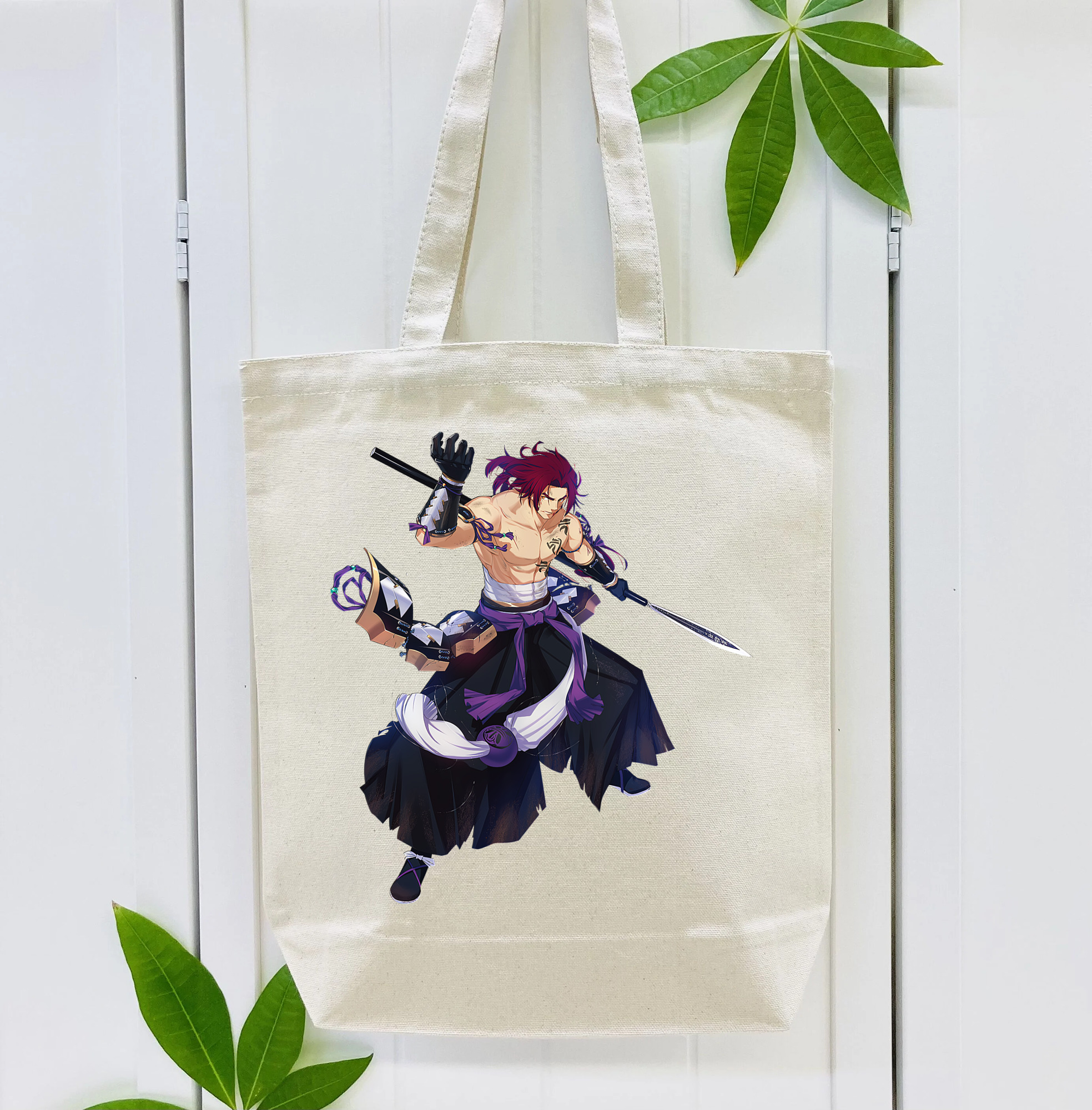 刀剣乱舞 Touken Ranbu 縦型キャンバス生地手提げバッグ　トートバッグ