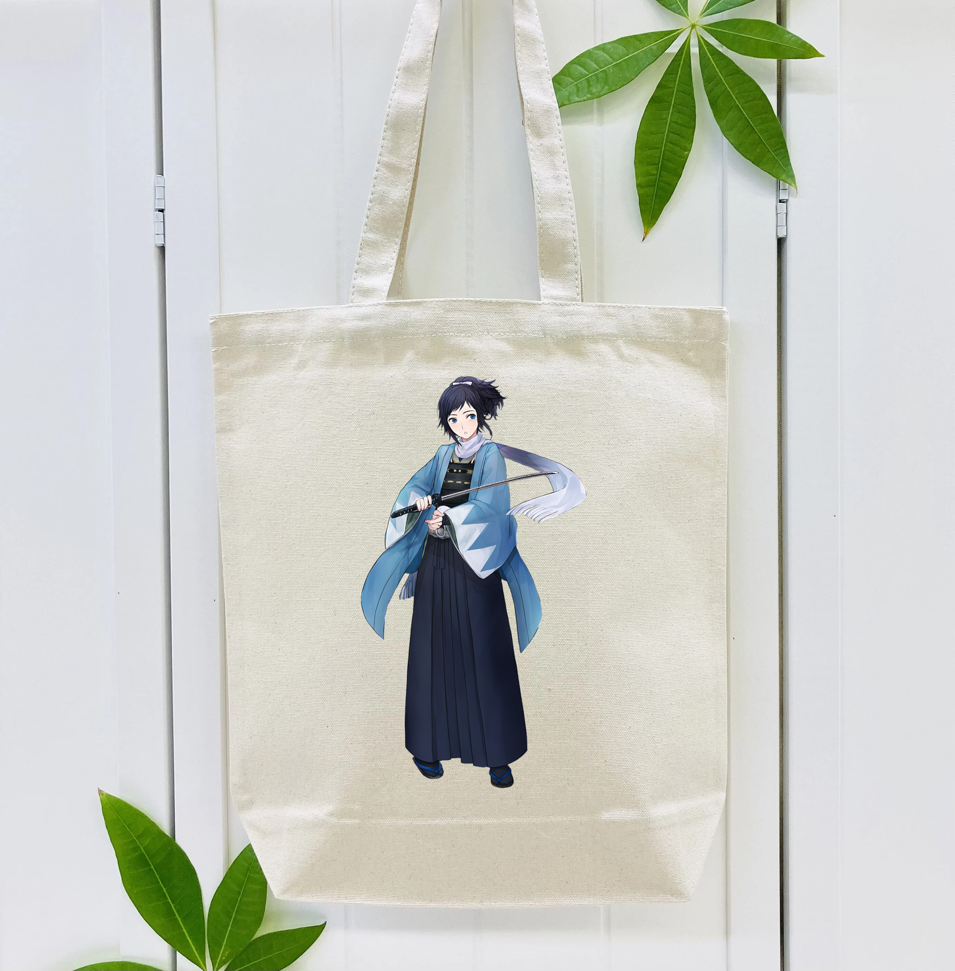刀剣乱舞 Touken Ranbu 縦型キャンバス生地手提げバッグ　トートバッグ