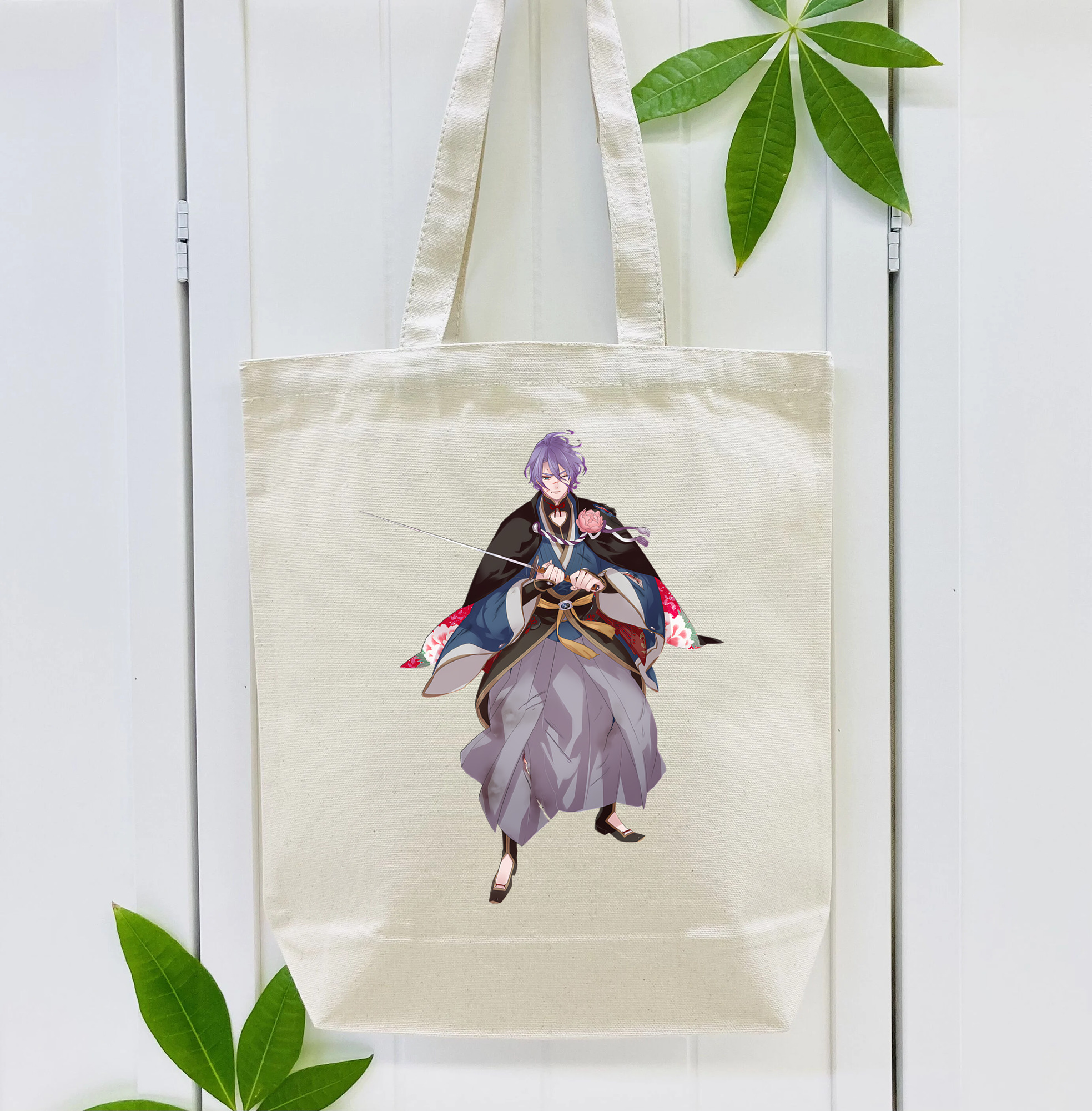 刀剣乱舞 Touken Ranbu 縦型キャンバス生地手提げバッグ　トートバッグ