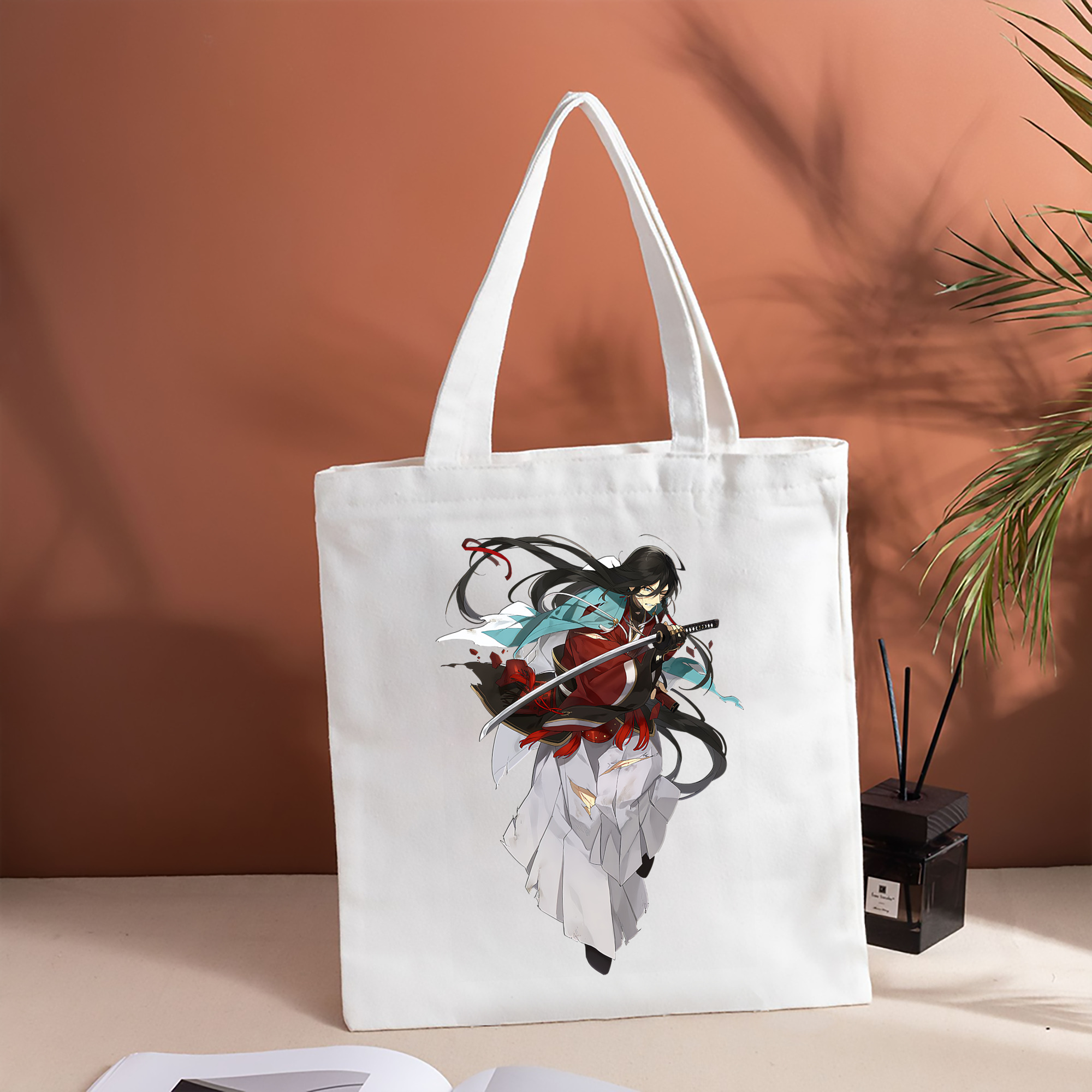 刀剣乱舞 Touken Ranbu 縦型キャンバス生地手提げバッグ　トートバッグ