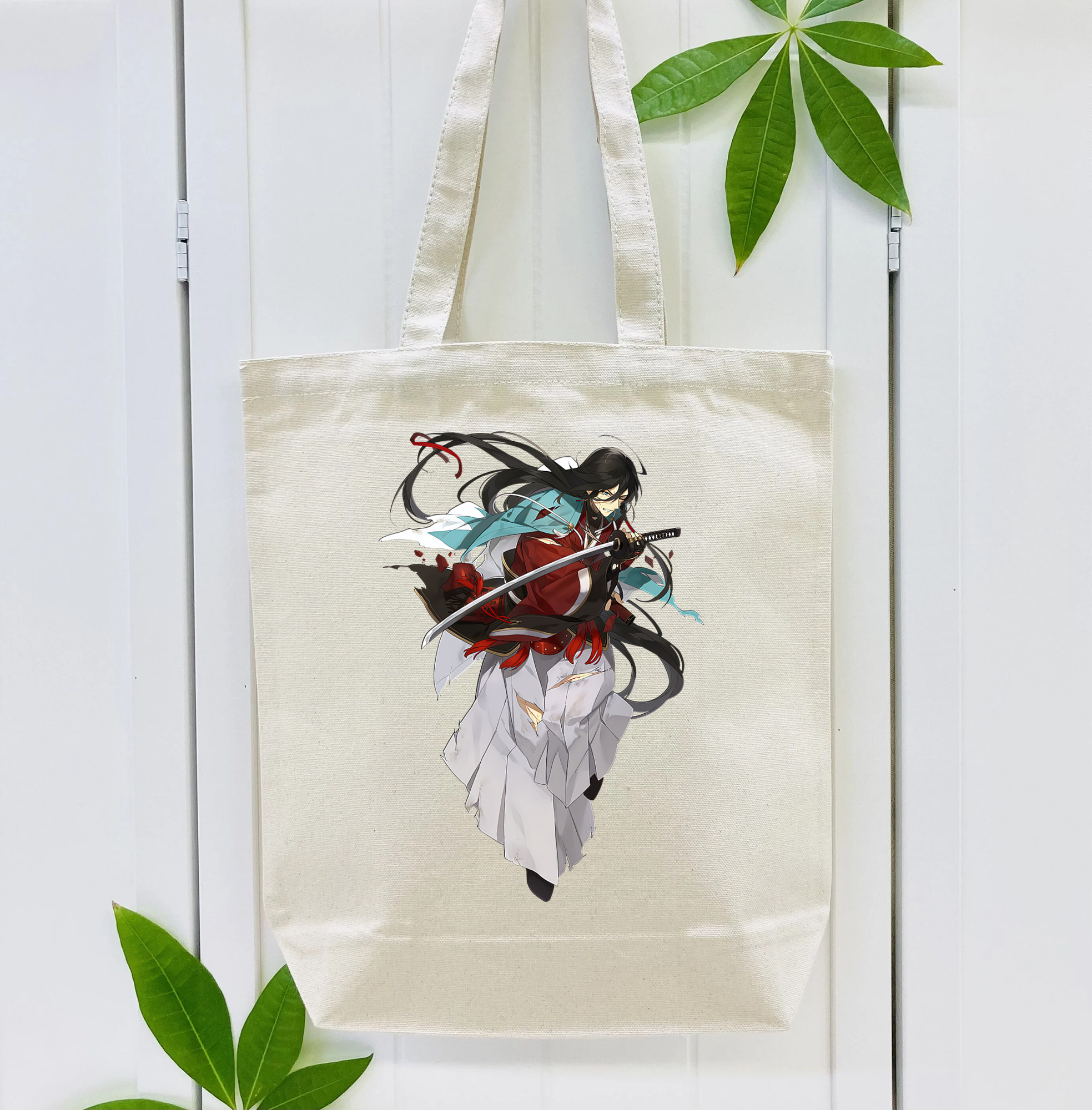 刀剣乱舞 Touken Ranbu 縦型キャンバス生地手提げバッグ　トートバッグ