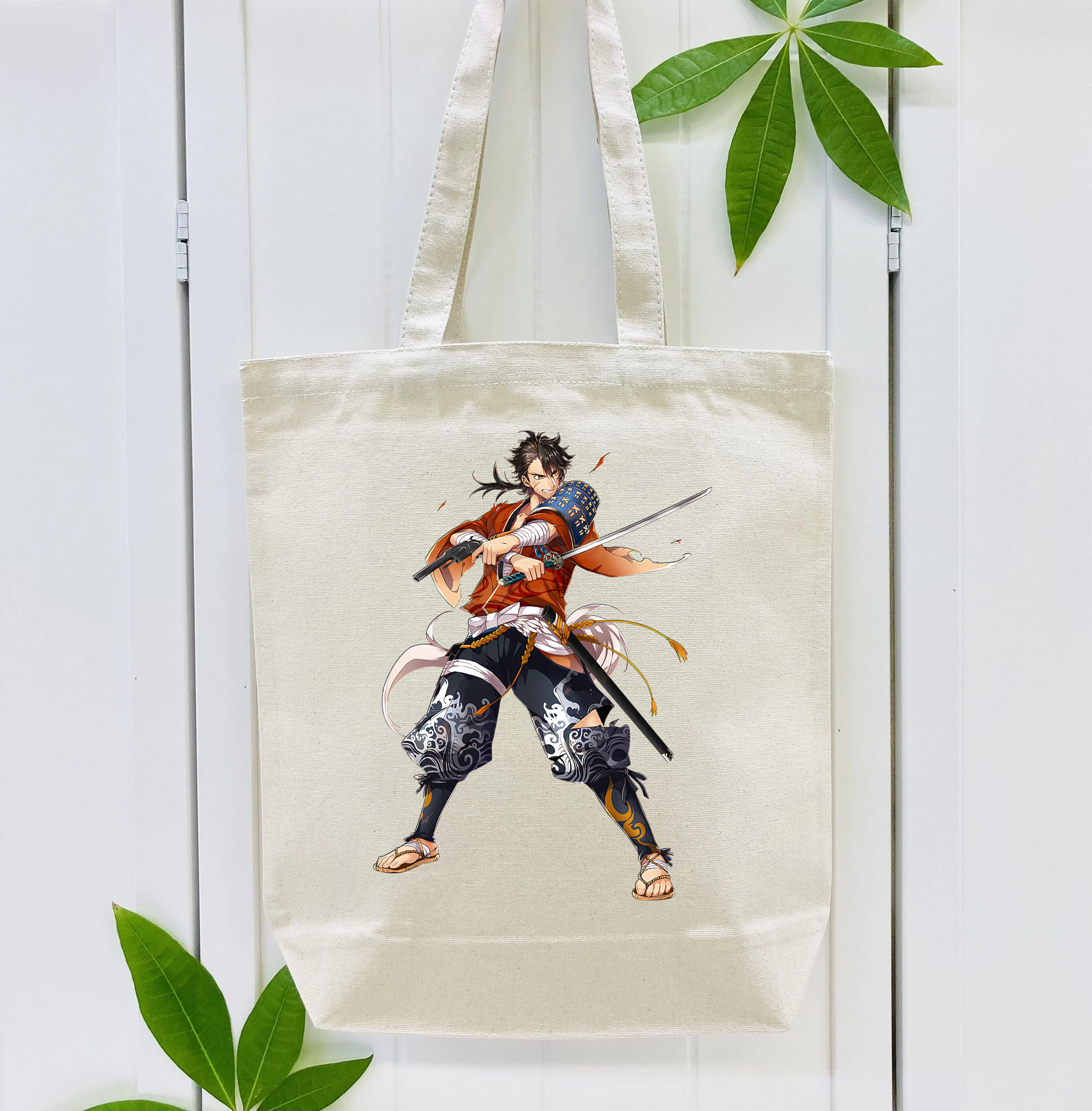 刀剣乱舞 Touken Ranbu 縦型キャンバス生地手提げバッグ　トートバッグ