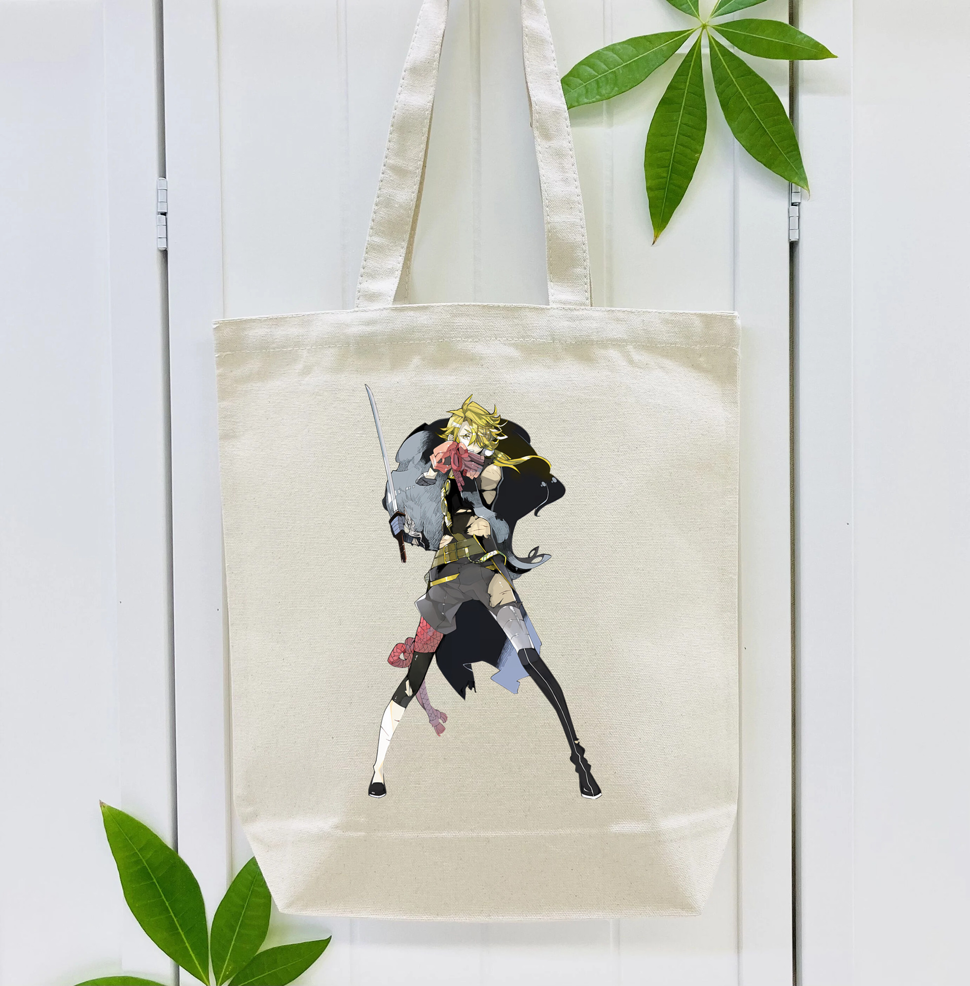 刀剣乱舞 Touken Ranbu 縦型キャンバス生地手提げバッグ　トートバッグ