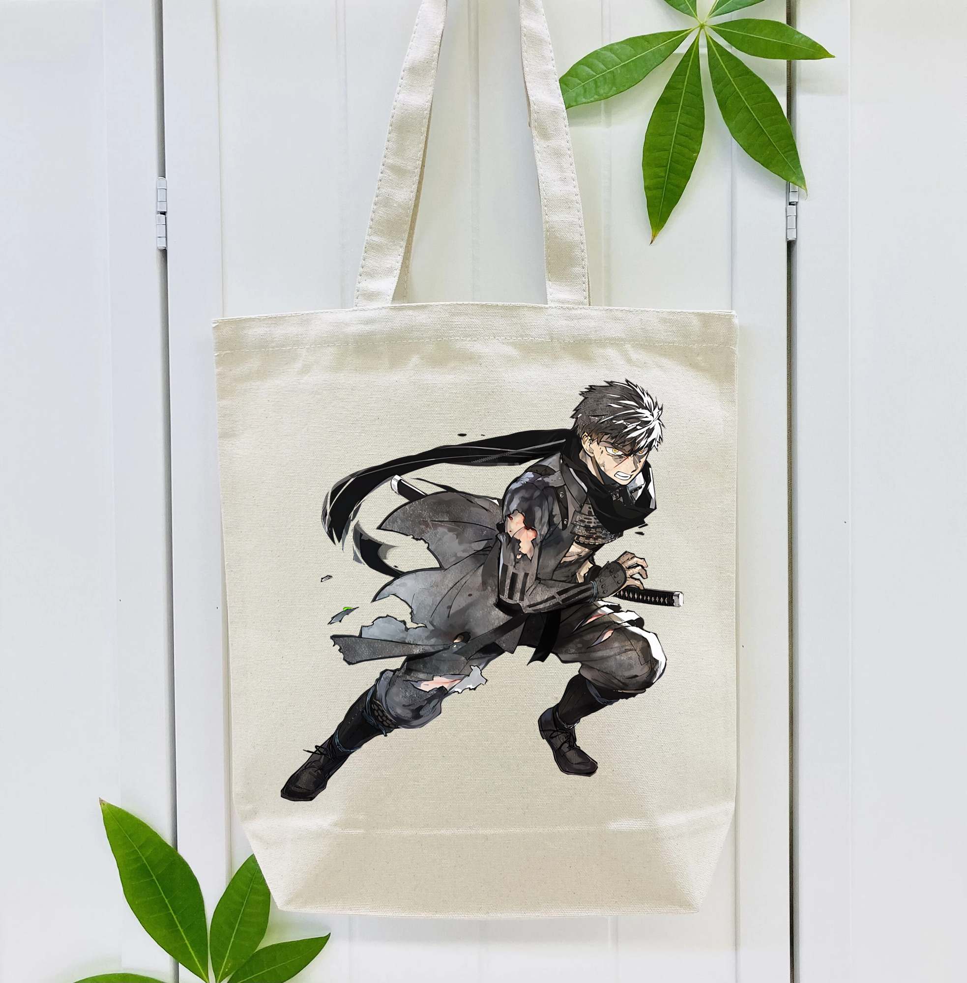 刀剣乱舞 Touken Ranbu 縦型キャンバス生地手提げバッグ　トートバッグ