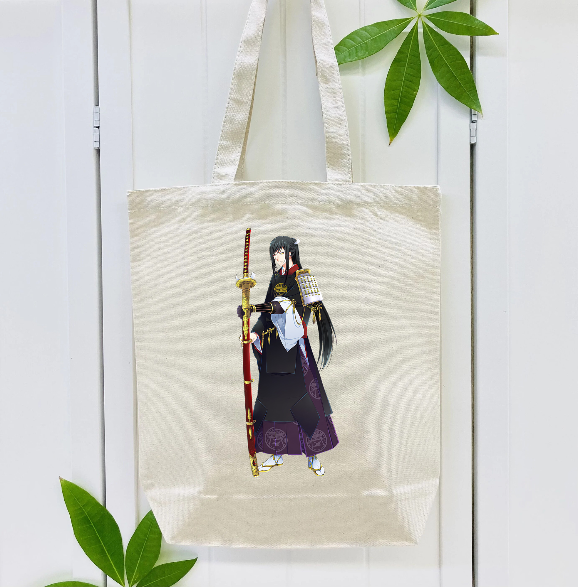 刀剣乱舞 Touken Ranbu 縦型キャンバス生地手提げバッグ　トートバッグ