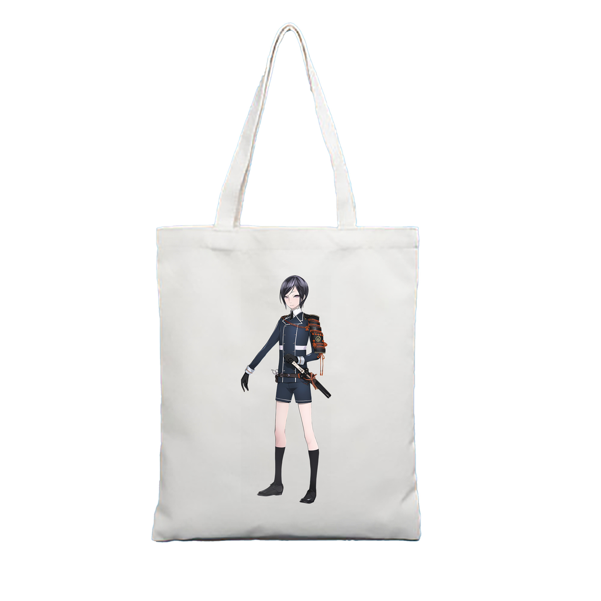 （画像用） 刀剣乱舞 Touken Ranbu 縦型キャンバス生地手提げバッグ　トートバッグ