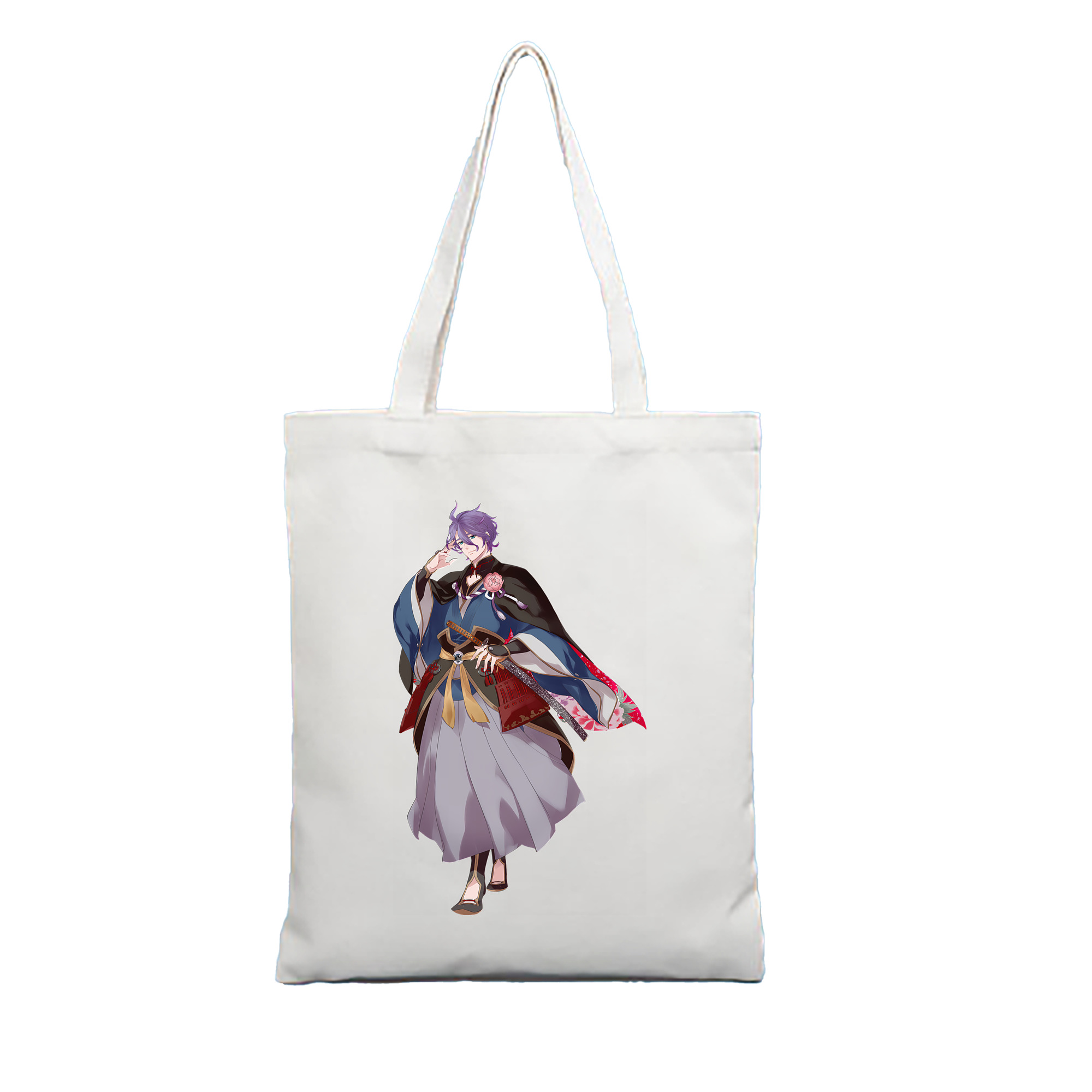 （画像用） 刀剣乱舞 Touken Ranbu 縦型キャンバス生地手提げバッグ　トートバッグ