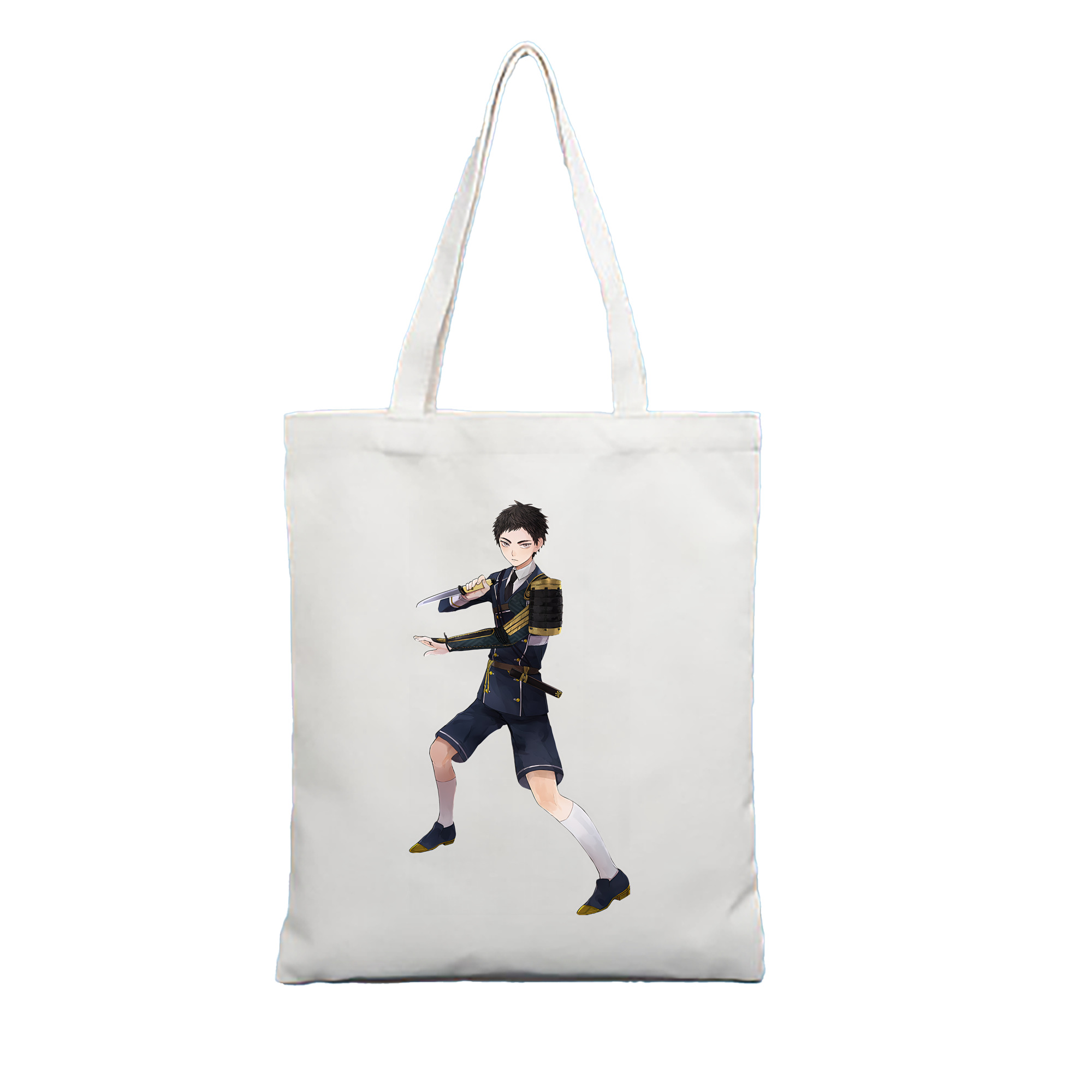 （画像用） 刀剣乱舞 Touken Ranbu 縦型キャンバス生地手提げバッグ　トートバッグ