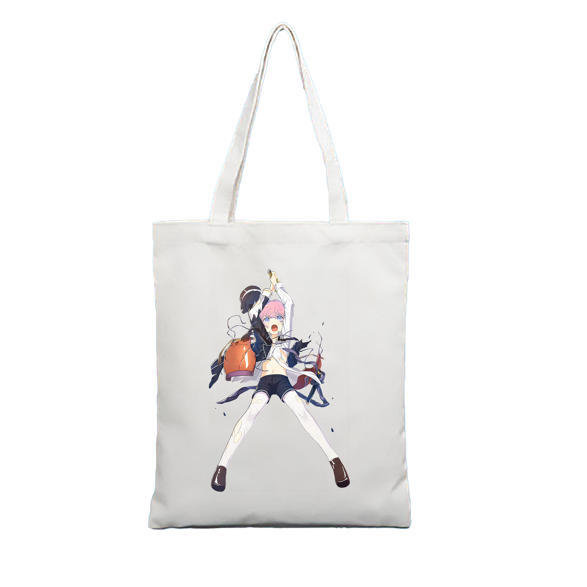 （画像用） 刀剣乱舞 Touken Ranbu 縦型キャンバス生地手提げバッグ　トートバッグ