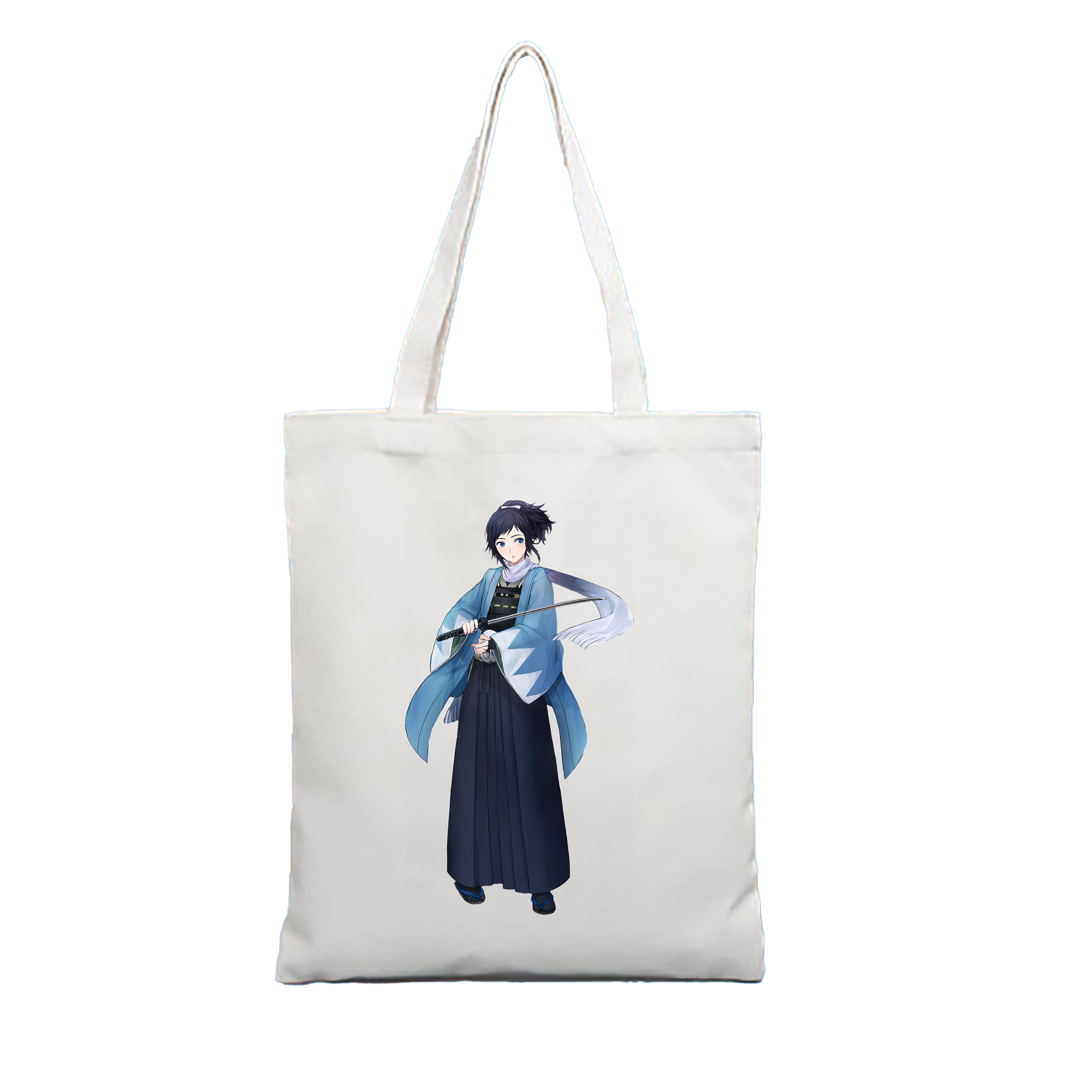（画像用） 刀剣乱舞 Touken Ranbu 縦型キャンバス生地手提げバッグ　トートバッグ