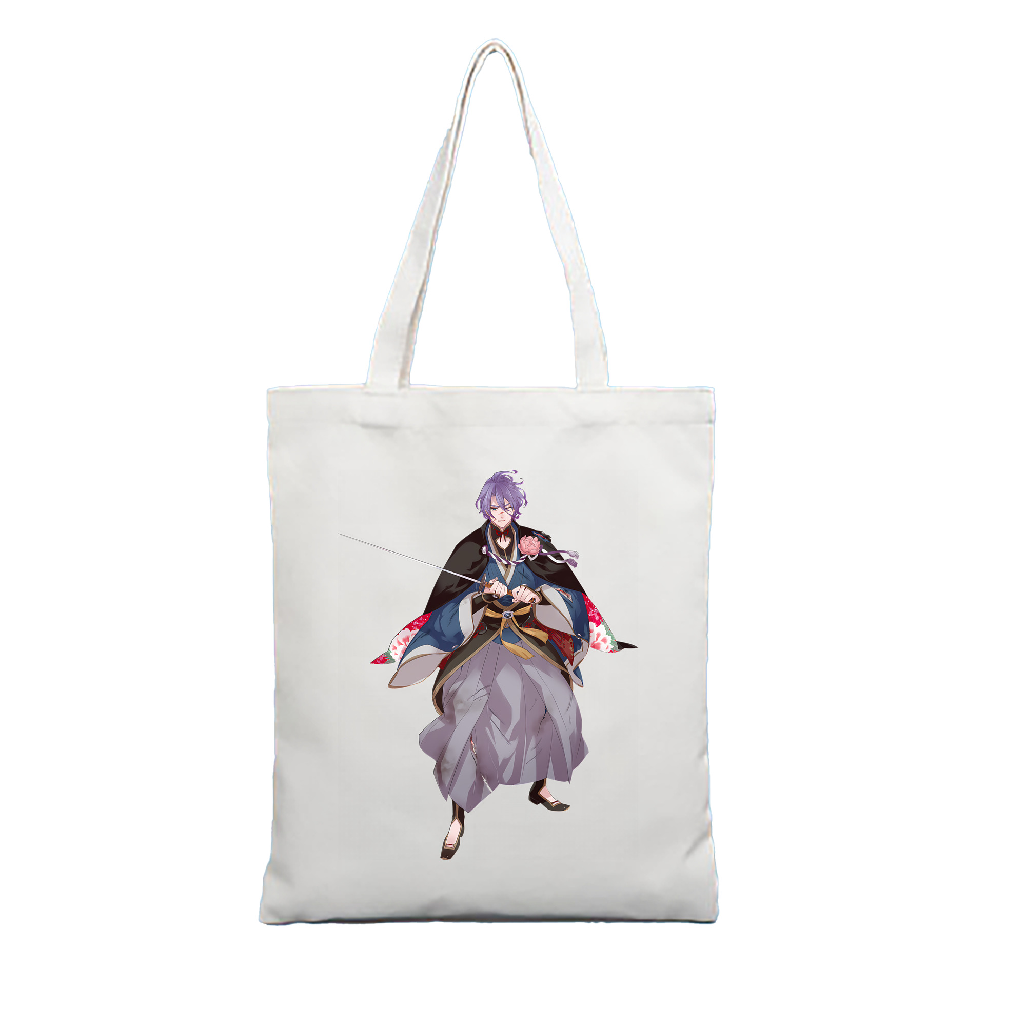 （画像用） 刀剣乱舞 Touken Ranbu 縦型キャンバス生地手提げバッグ　トートバッグ