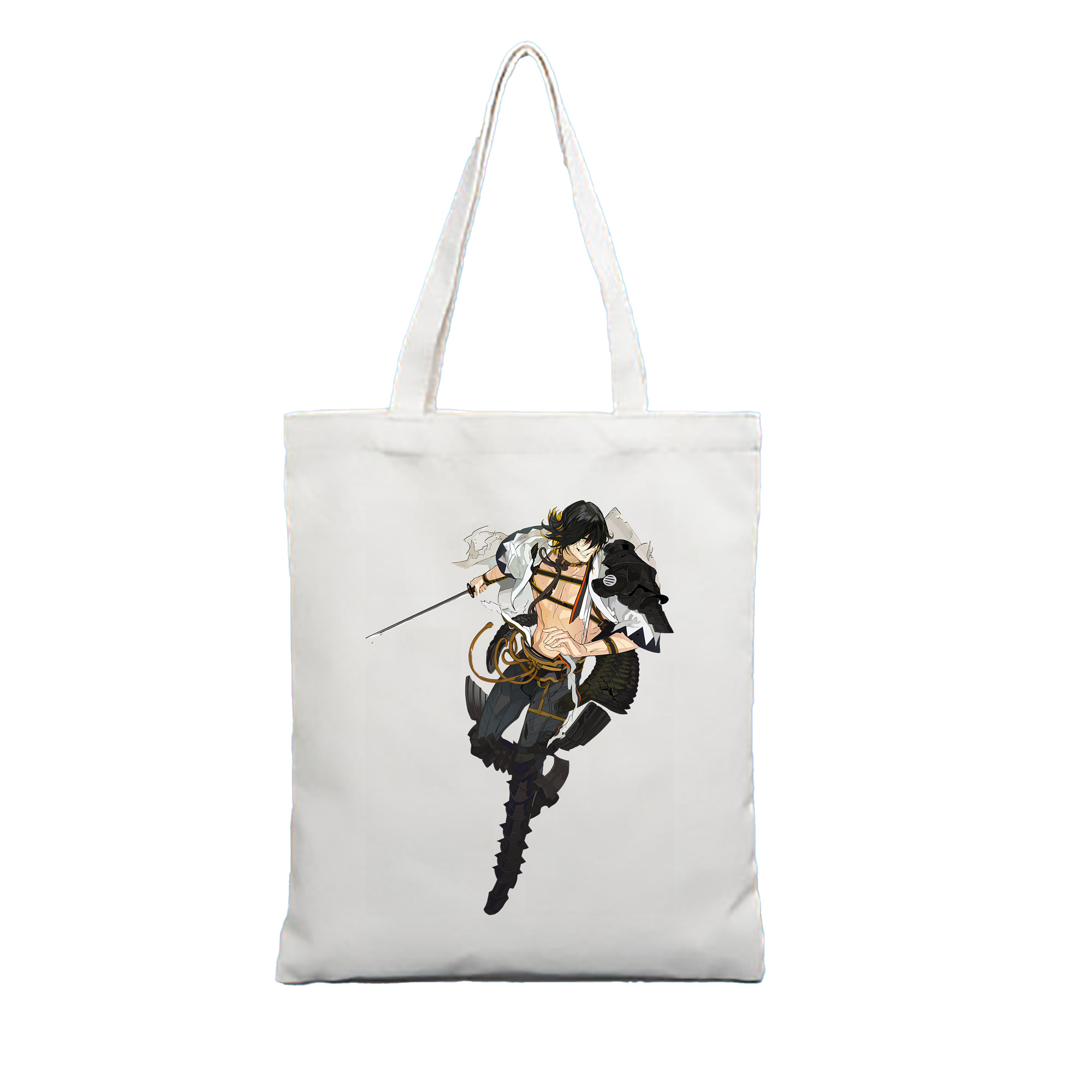 （画像用） 刀剣乱舞 Touken Ranbu 縦型キャンバス生地手提げバッグ　トートバッグ