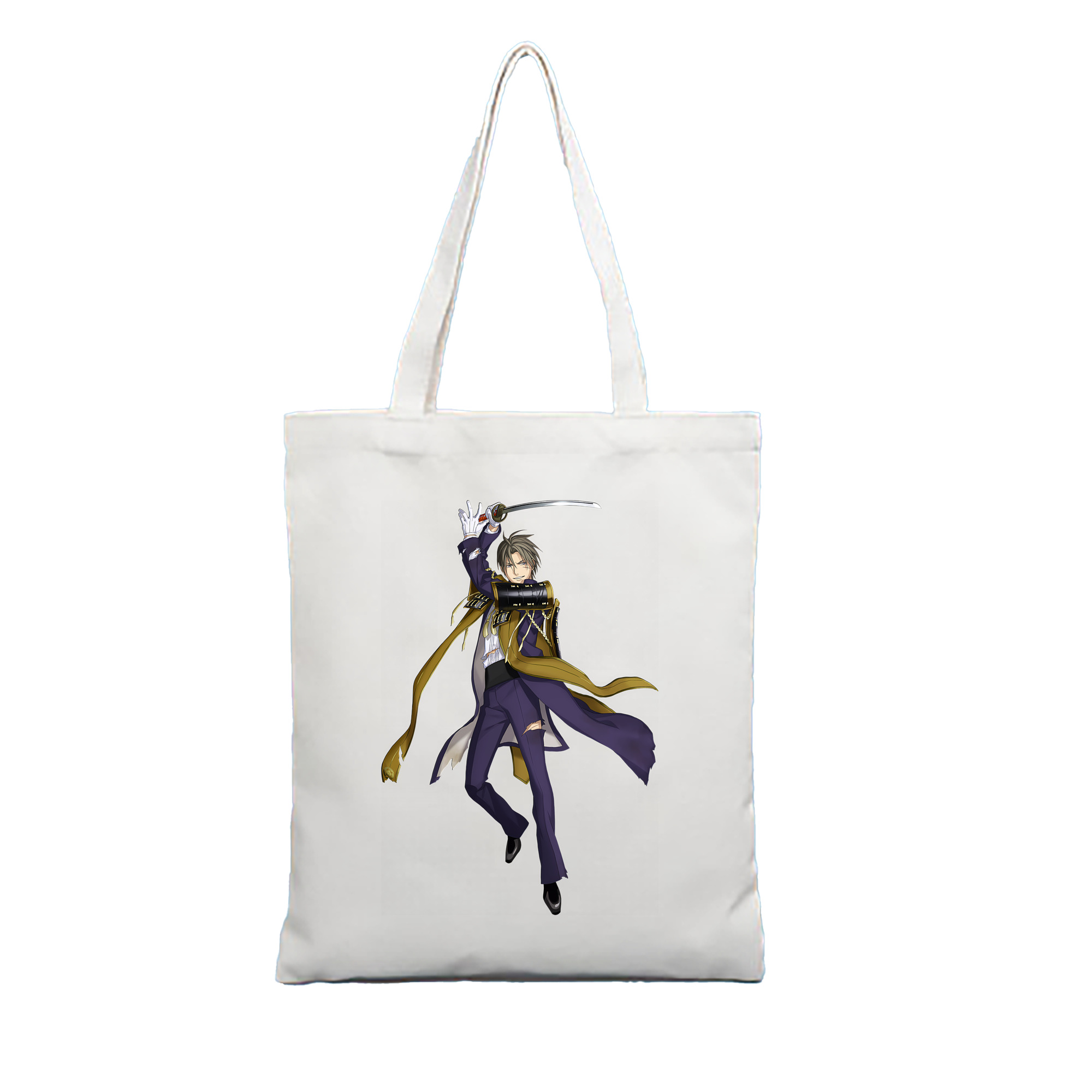 （画像用） 刀剣乱舞 Touken Ranbu 縦型キャンバス生地手提げバッグ　トートバッグ