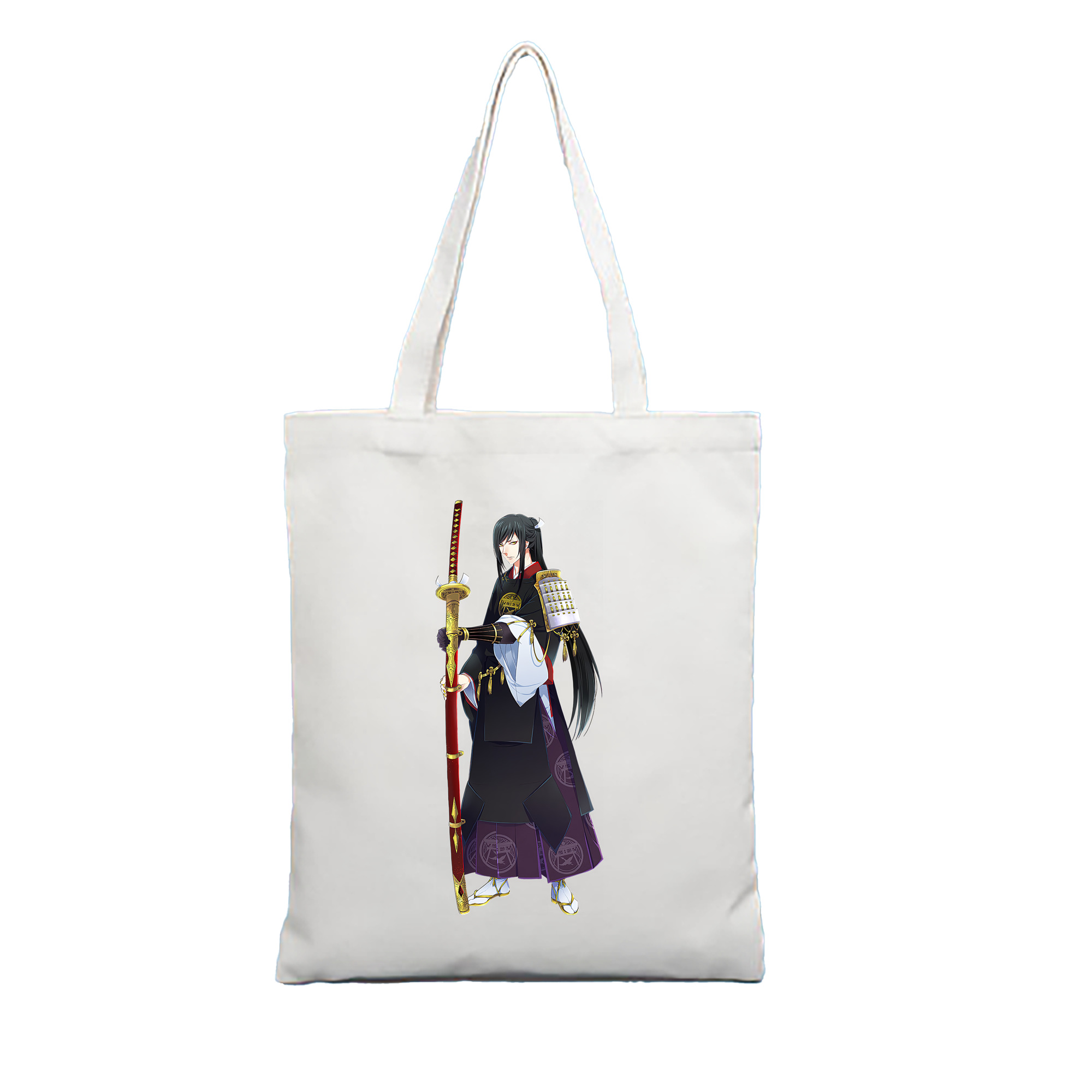 （画像用） 刀剣乱舞 Touken Ranbu 縦型キャンバス生地手提げバッグ　トートバッグ