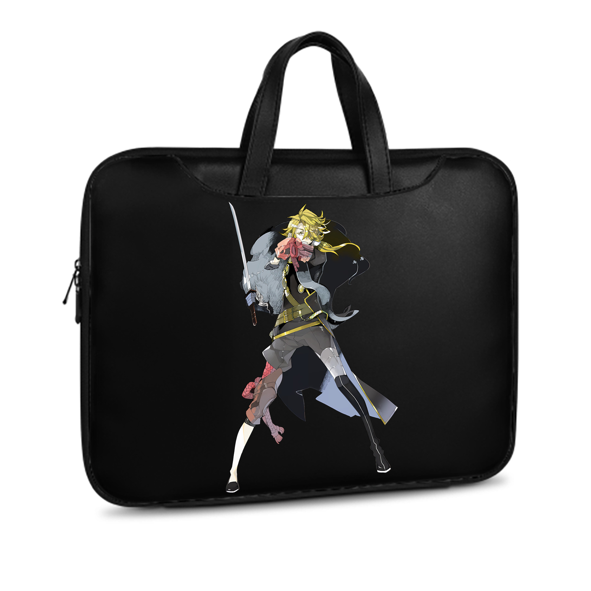 （画像用） 刀剣乱舞 Touken Ranbu レザーラップトップバッグ　ノートパソコンケース