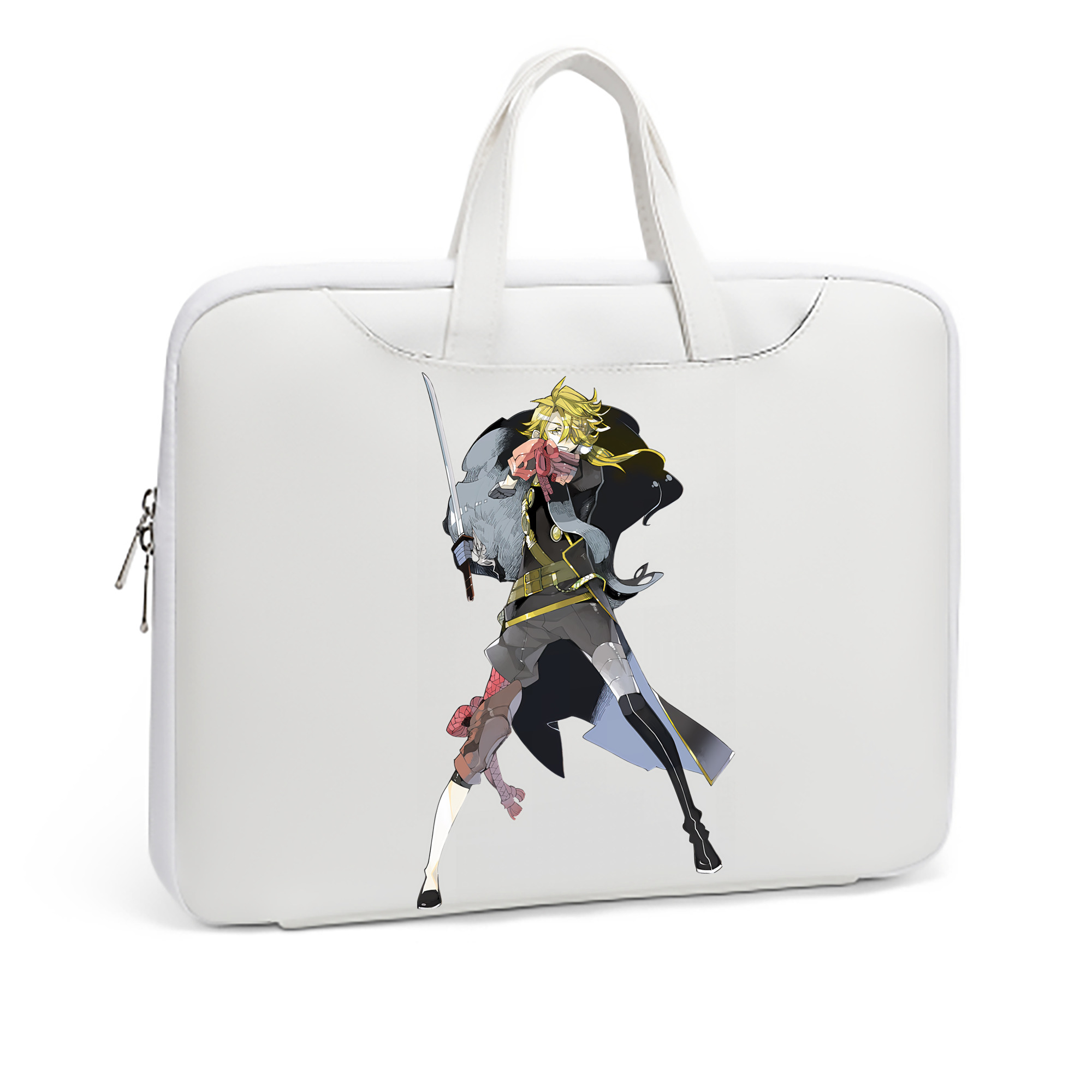 （画像用） 刀剣乱舞 Touken Ranbu レザーラップトップバッグ　ノートパソコンケース