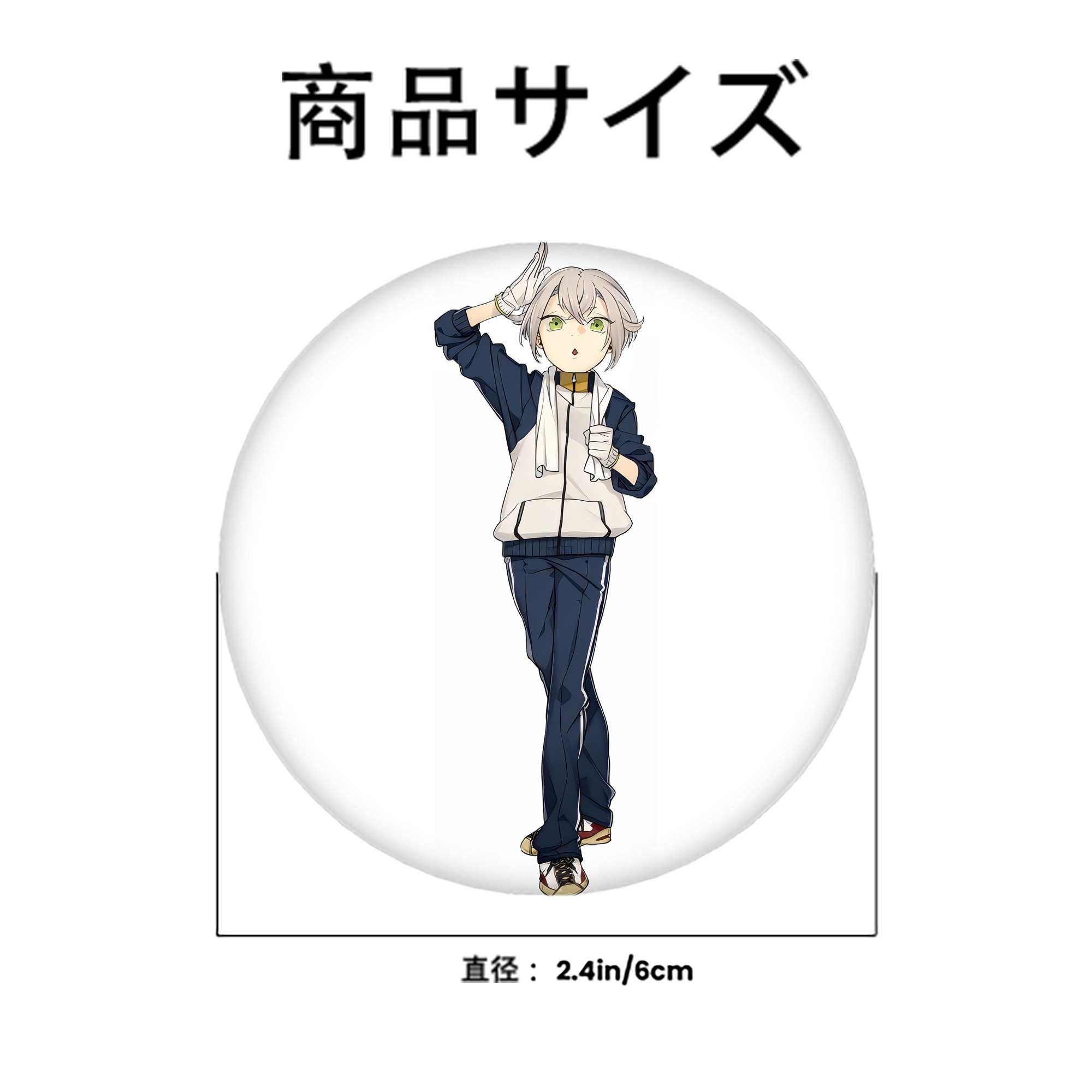 刀剣乱舞 Touken Ranbu 6cm 缶バッジ 複数セット