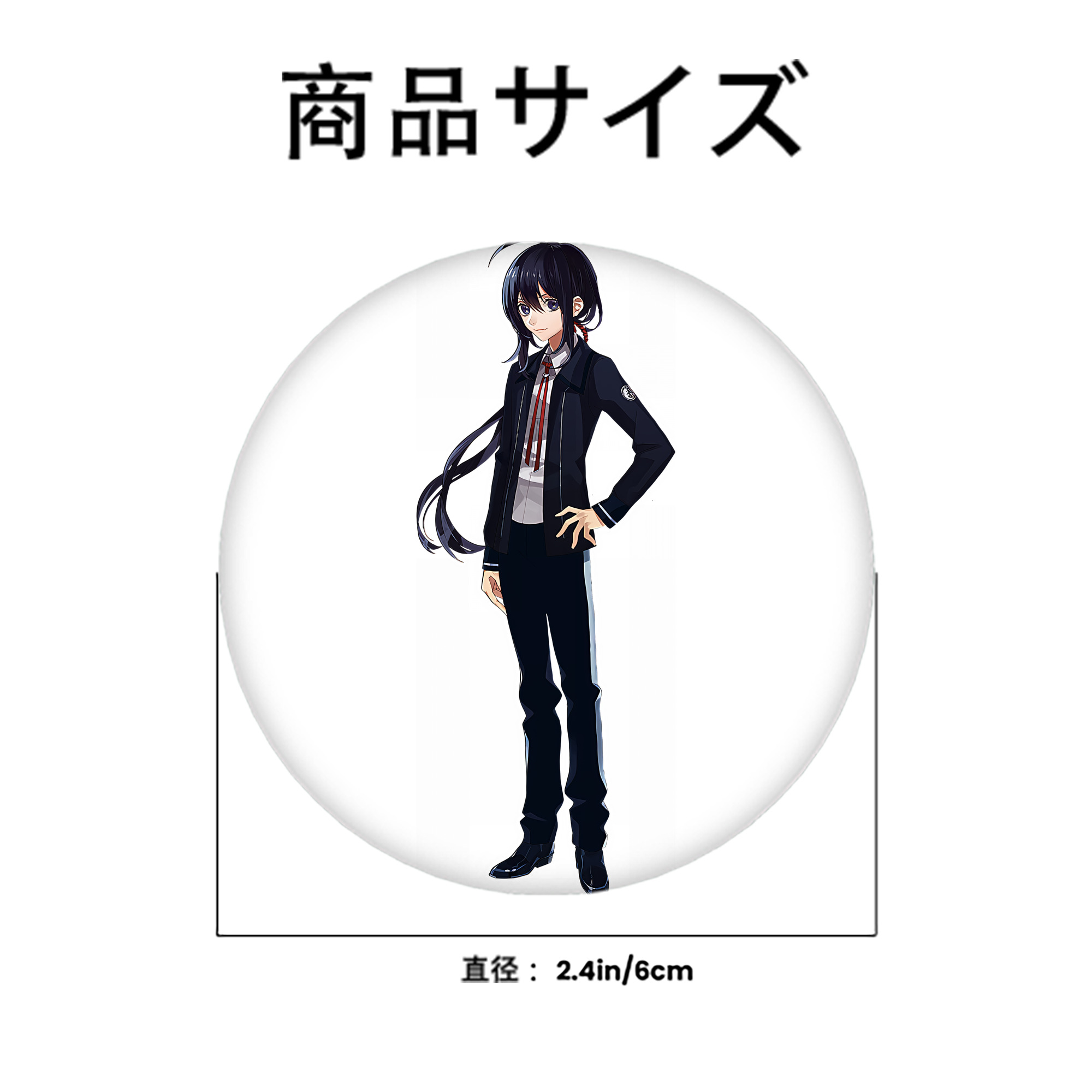 刀剣乱舞 Touken Ranbu 6cm 缶バッジ 複数セット