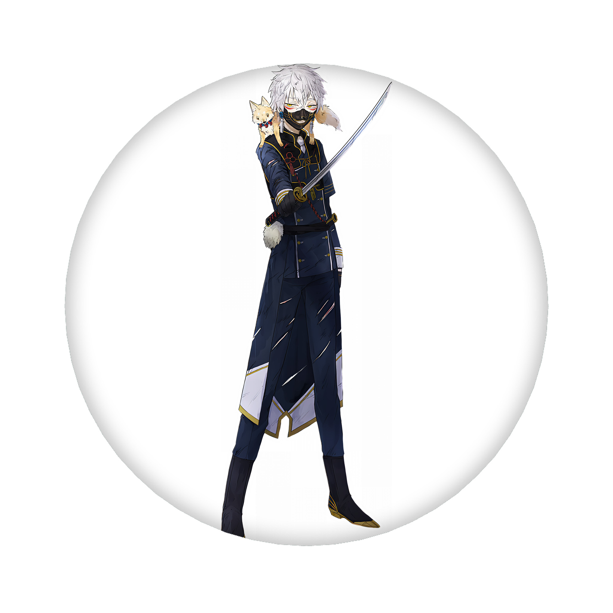 （画像用） 刀剣乱舞 Touken Ranbu 6cm 缶バッジ 複数セット