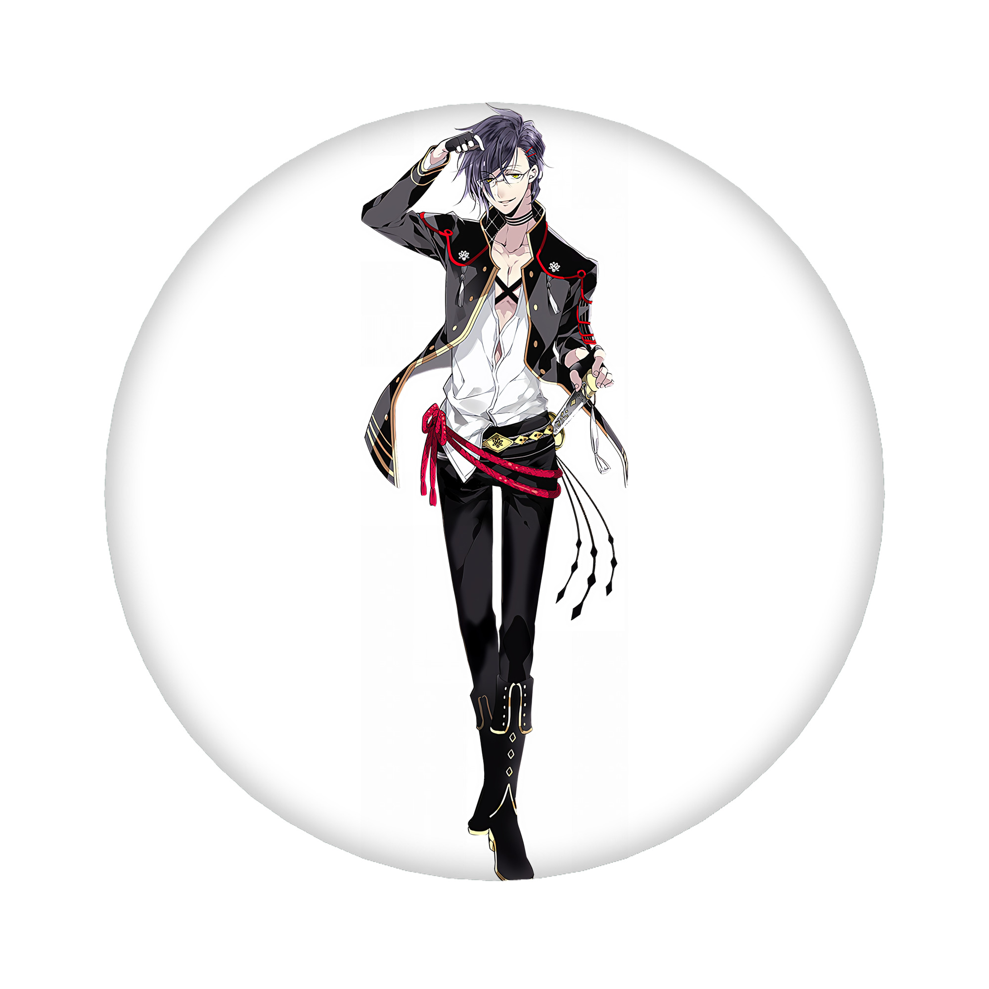 （画像用） 刀剣乱舞 Touken Ranbu 6cm 缶バッジ 複数セット