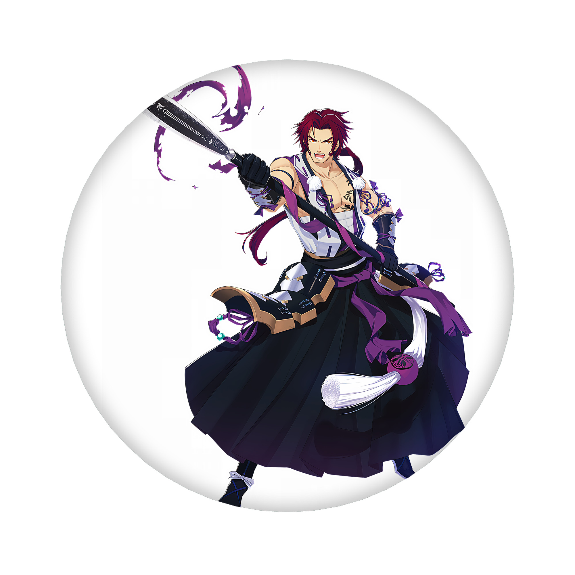 （画像用） 刀剣乱舞 Touken Ranbu 6cm 缶バッジ 複数セット