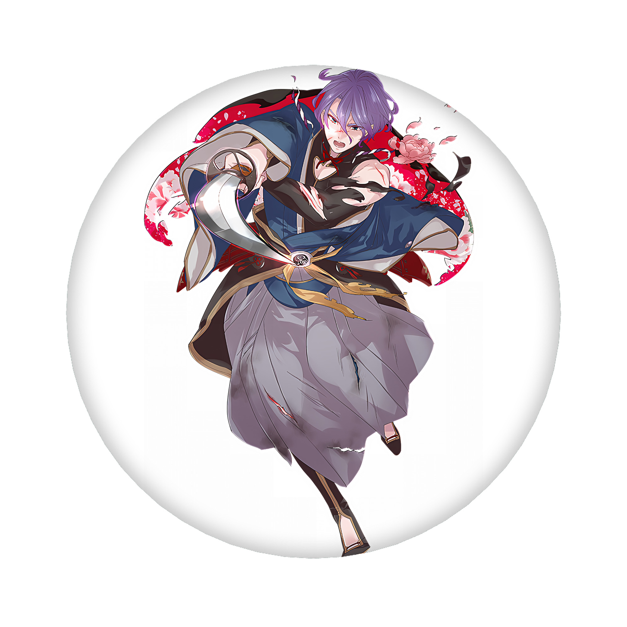 （画像用） 刀剣乱舞 Touken Ranbu 6cm 缶バッジ 複数セット