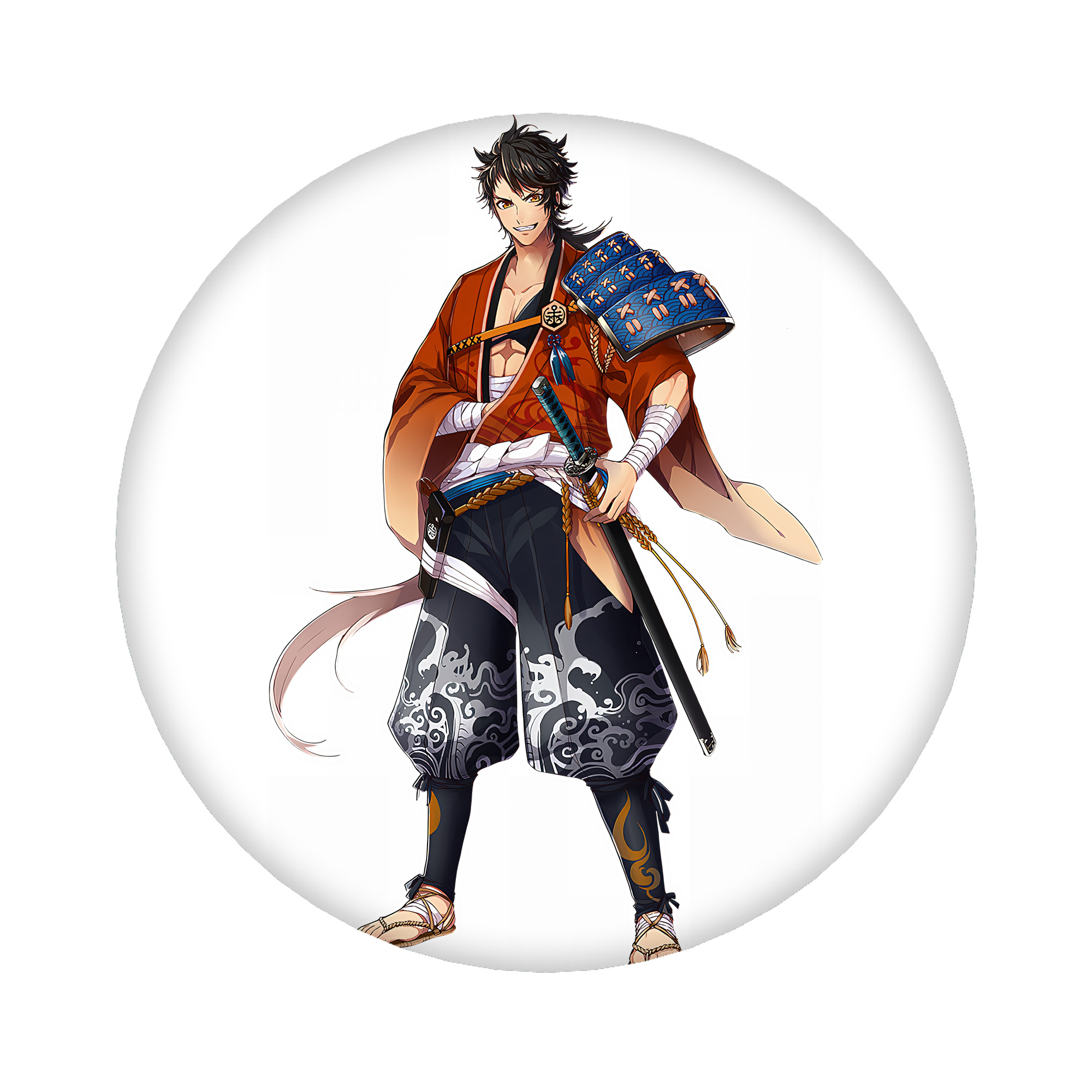 （画像用） 刀剣乱舞 Touken Ranbu 6cm 缶バッジ 複数セット