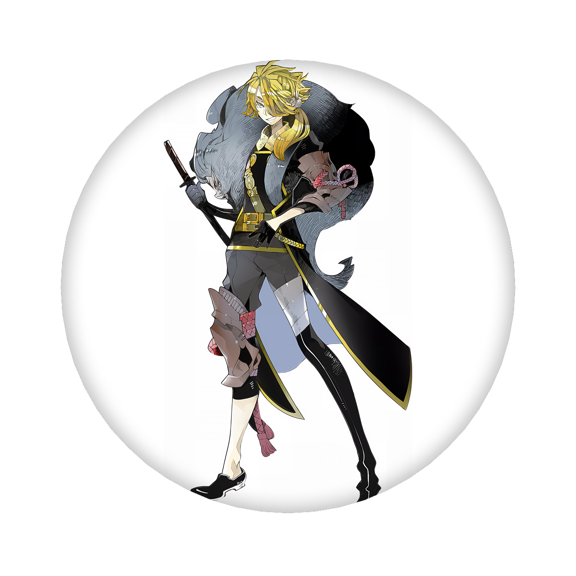 （画像用） 刀剣乱舞 Touken Ranbu 6cm 缶バッジ 複数セット