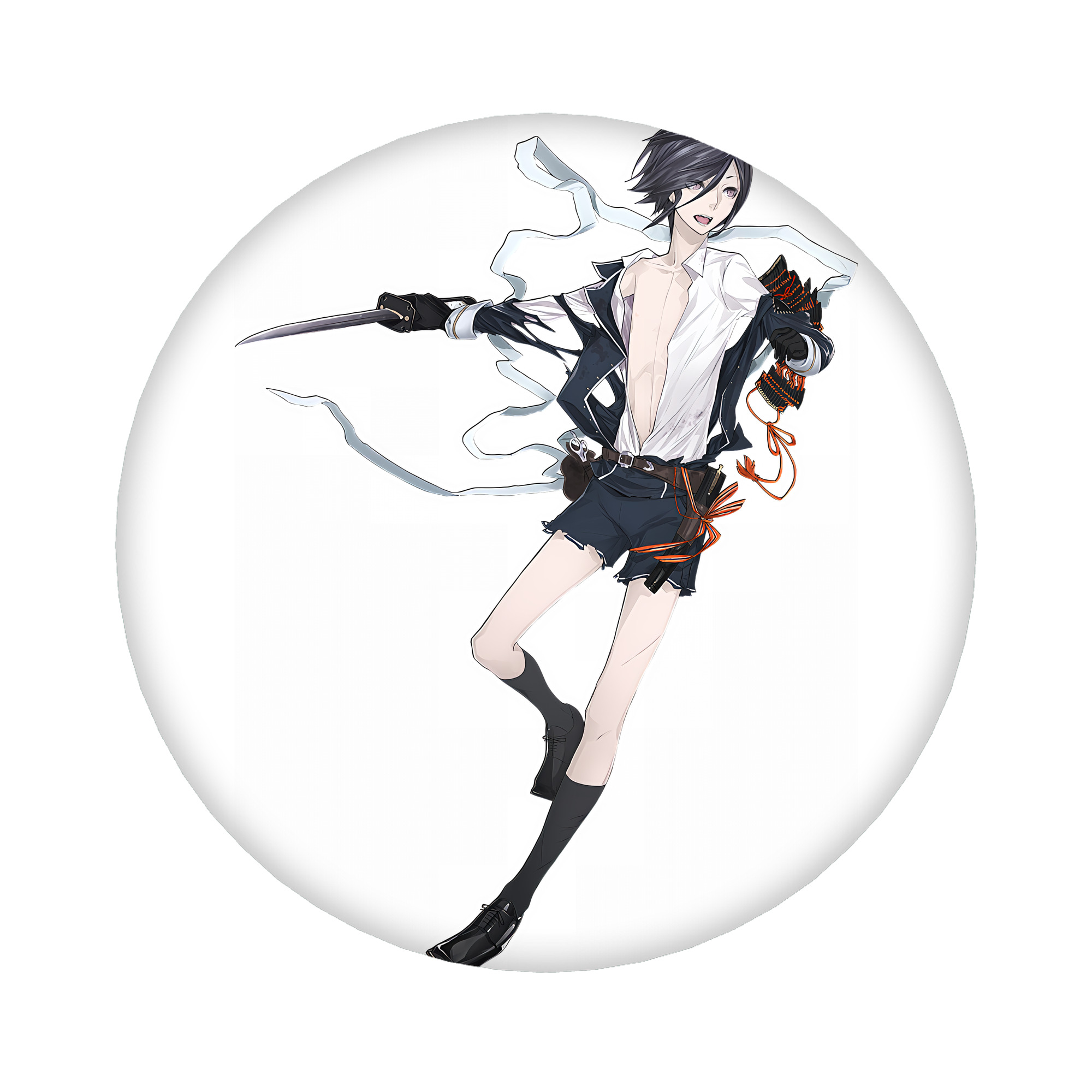（画像用） 刀剣乱舞 Touken Ranbu 6cm 缶バッジ 複数セット