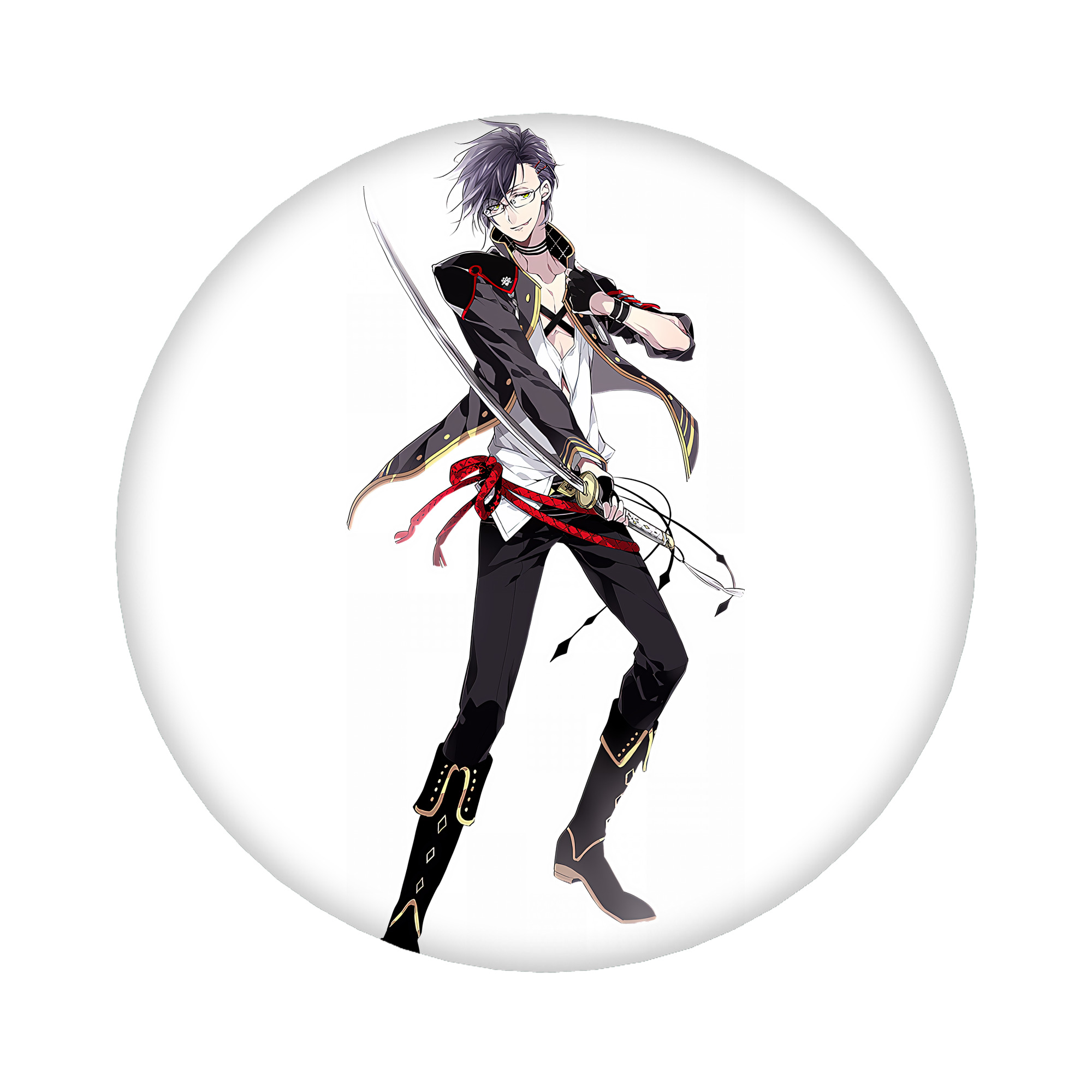 （画像用） 刀剣乱舞 Touken Ranbu 6cm 缶バッジ 複数セット