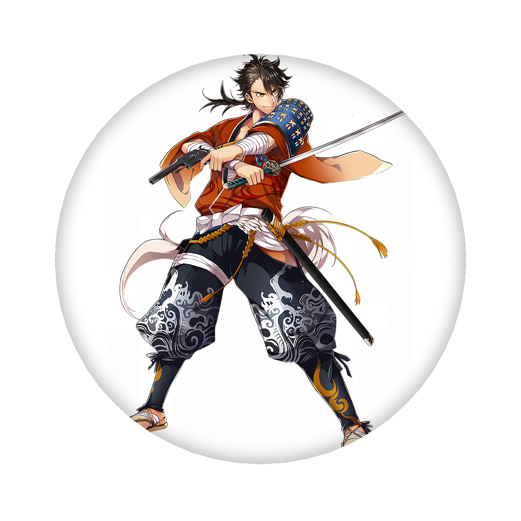 （画像用） 刀剣乱舞 Touken Ranbu 6cm 缶バッジ 複数セット