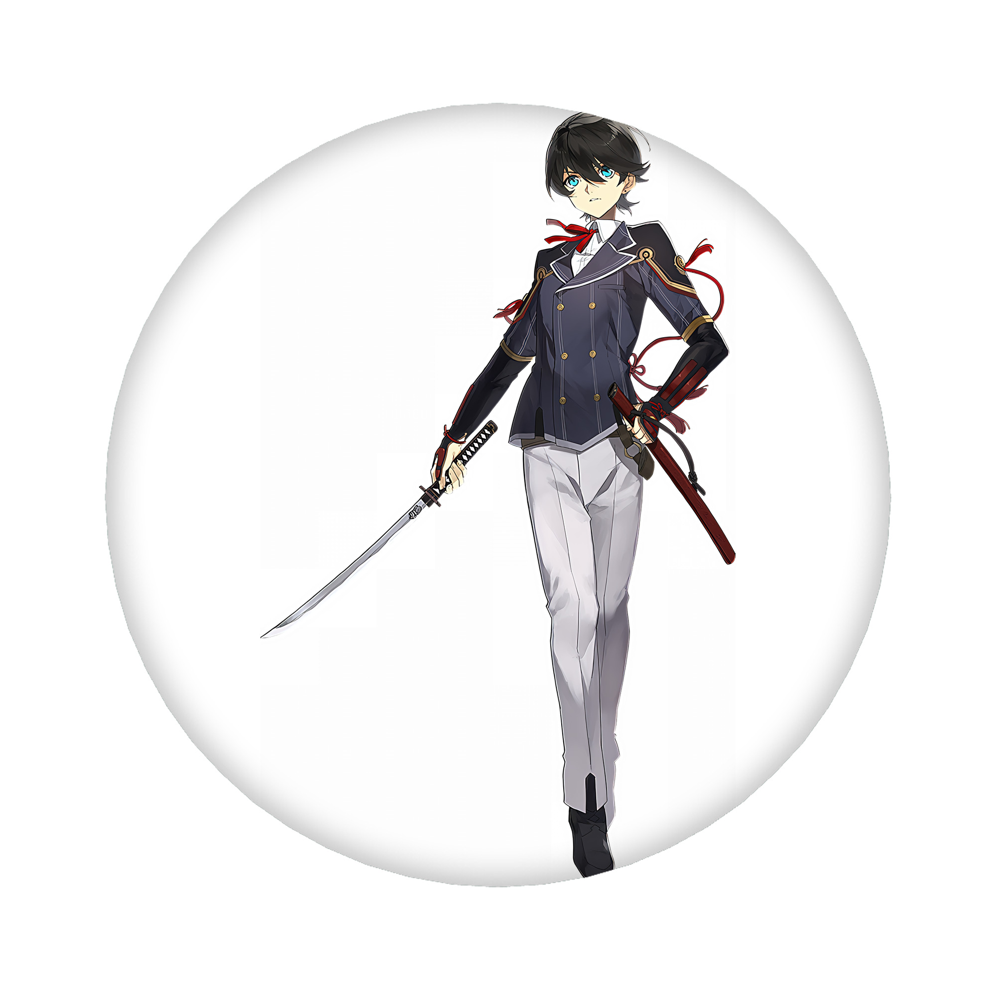 （画像用） 刀剣乱舞 Touken Ranbu 6cm 缶バッジ 複数セット