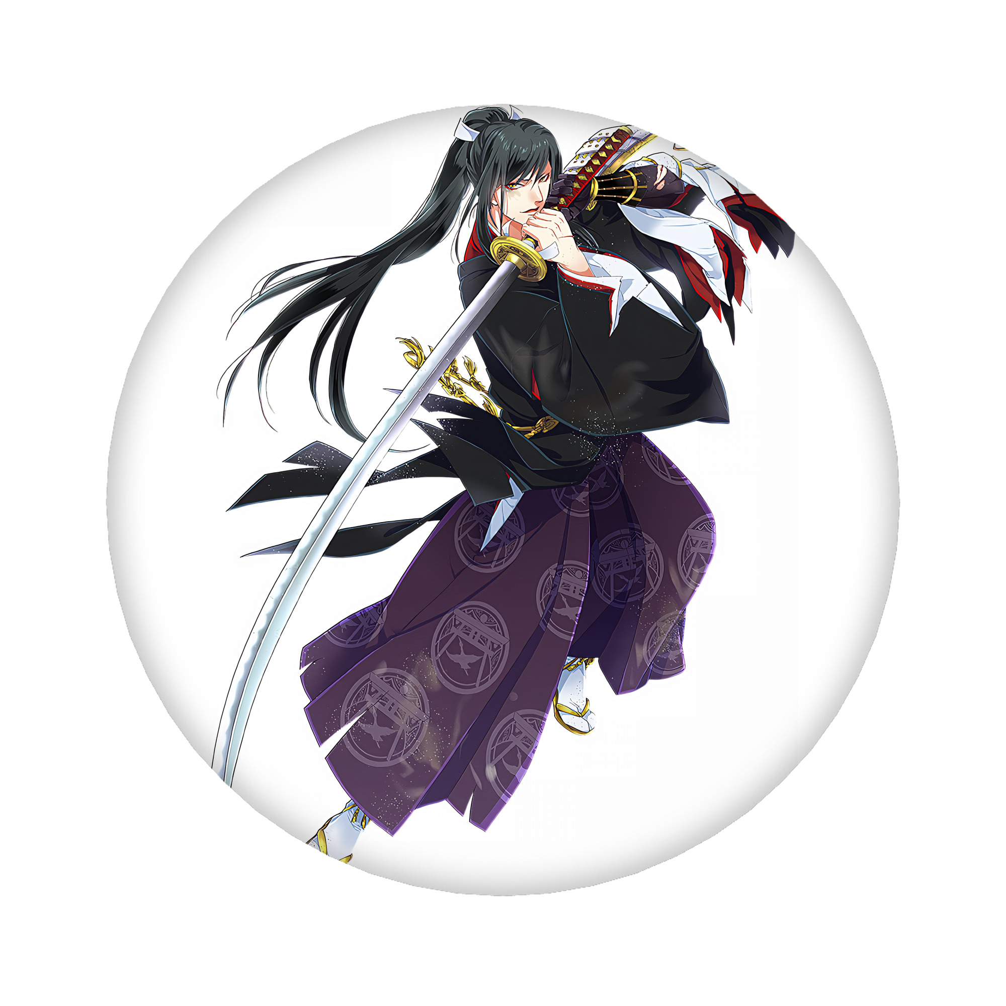 （画像用） 刀剣乱舞 Touken Ranbu 6cm 缶バッジ 複数セット