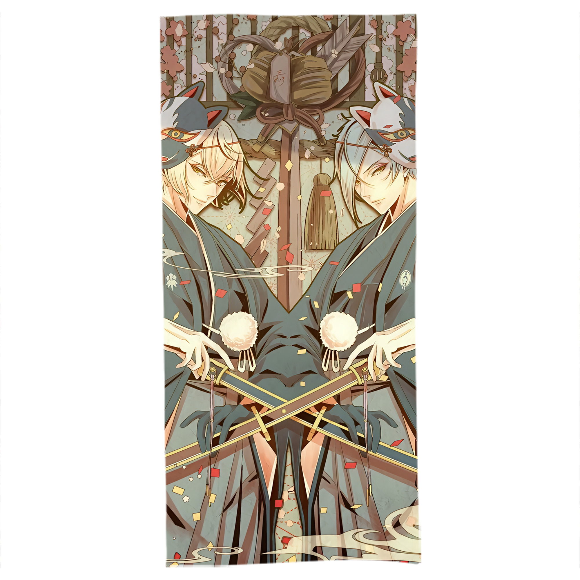 （画像用） 刀剣乱舞 Touken Ranbu 大判バスタオル 70×140cm 吸水速乾 柔らかい肌触り