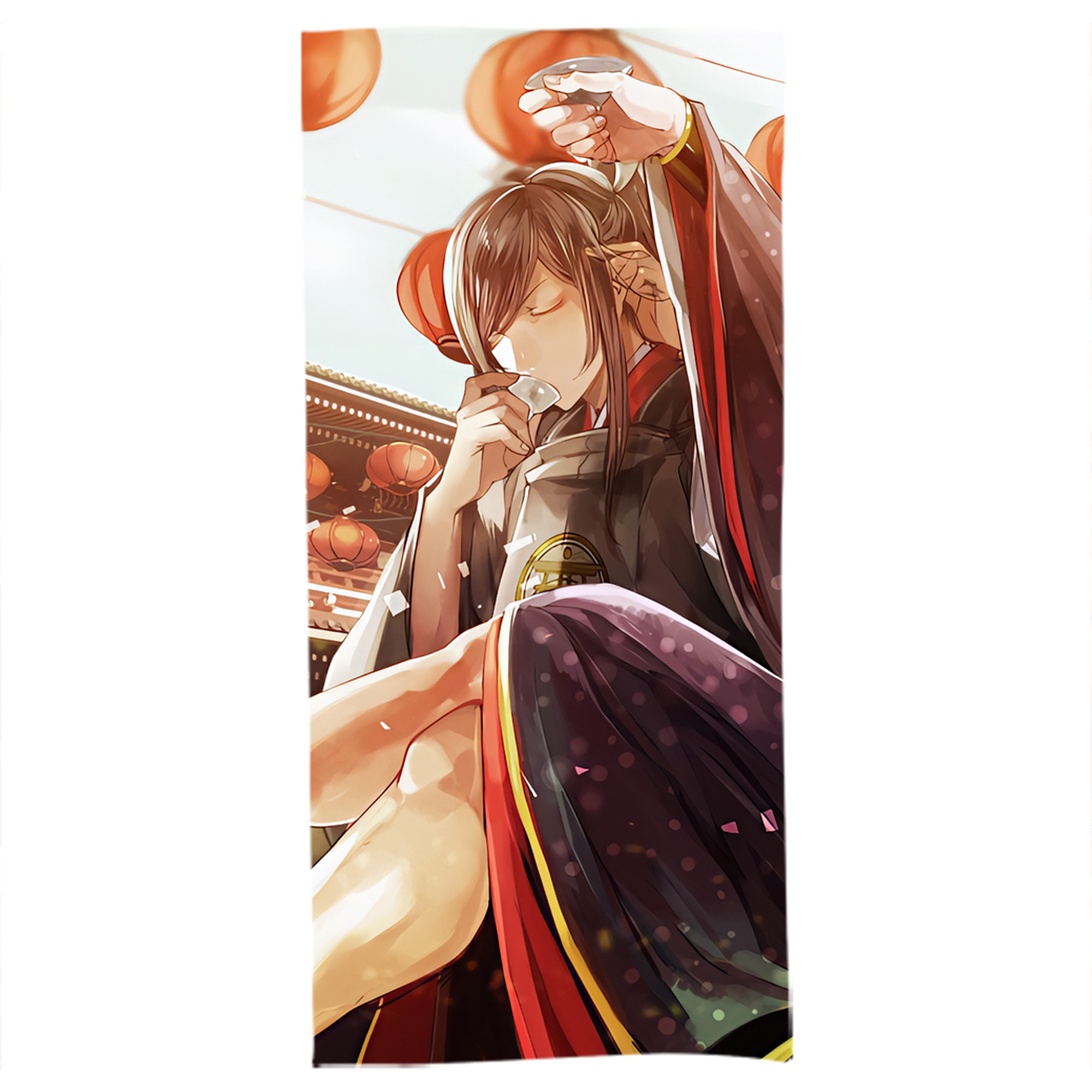 （画像用） 刀剣乱舞 Touken Ranbu 大判バスタオル 70×140cm 吸水速乾 柔らかい肌触り