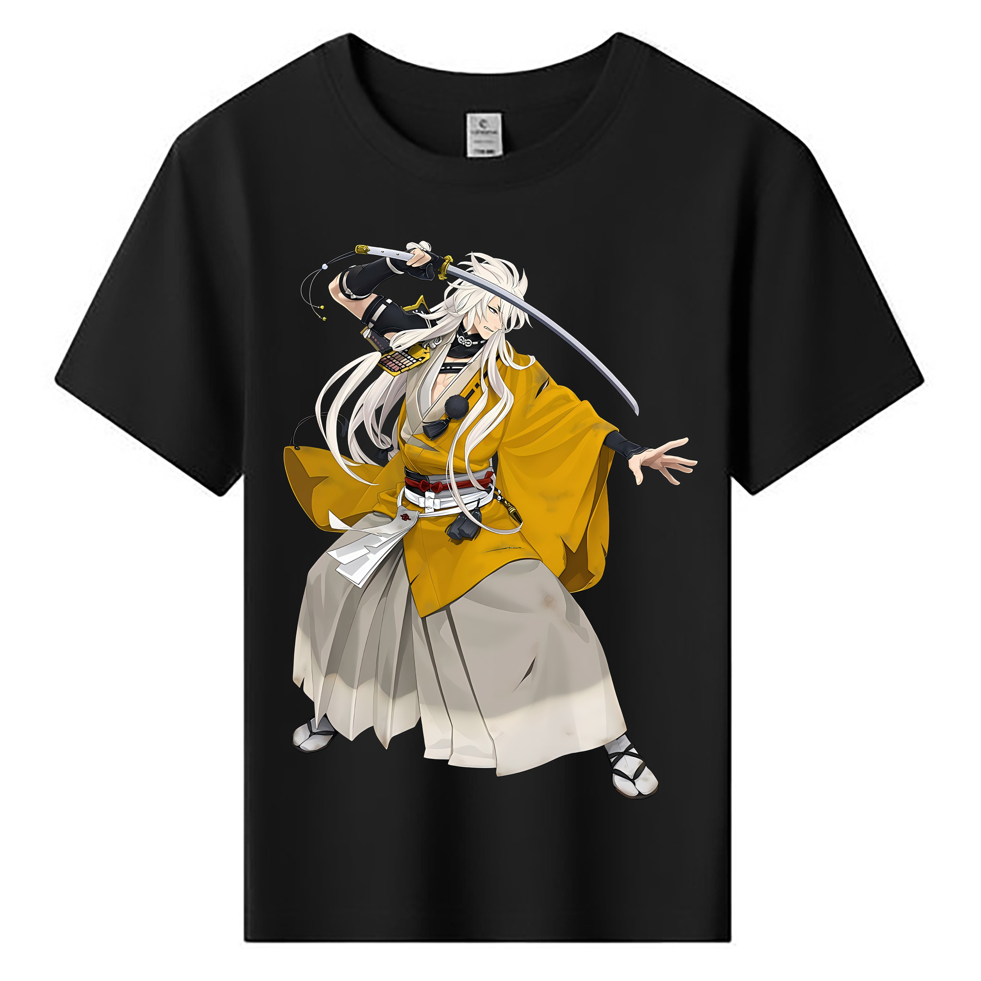 （画像用） 刀剣乱舞 Touken Ranbu 綿100％キッズTシャツ（フロントプリント）