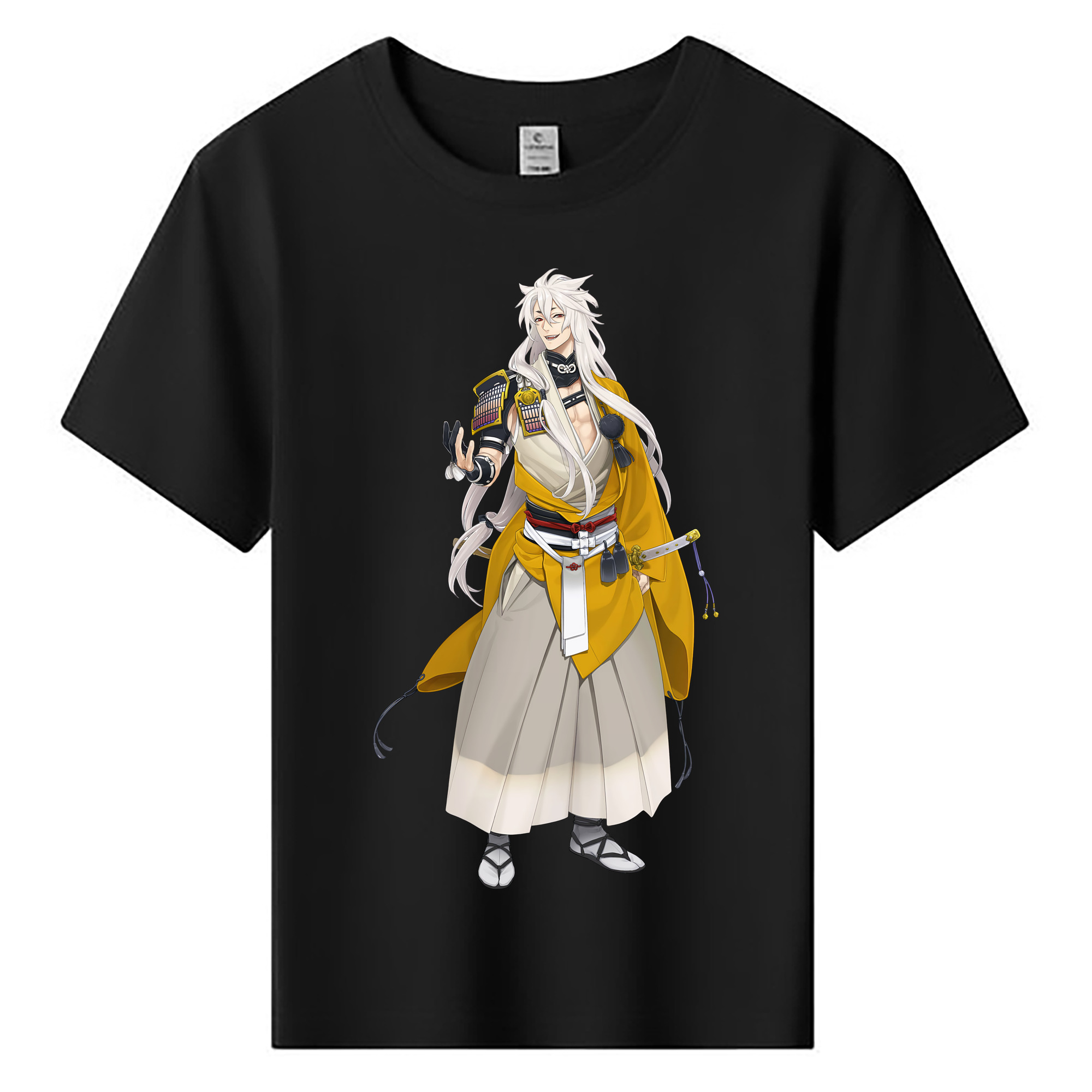 （画像用） 刀剣乱舞 Touken Ranbu 綿100％キッズTシャツ（フロントプリント）
