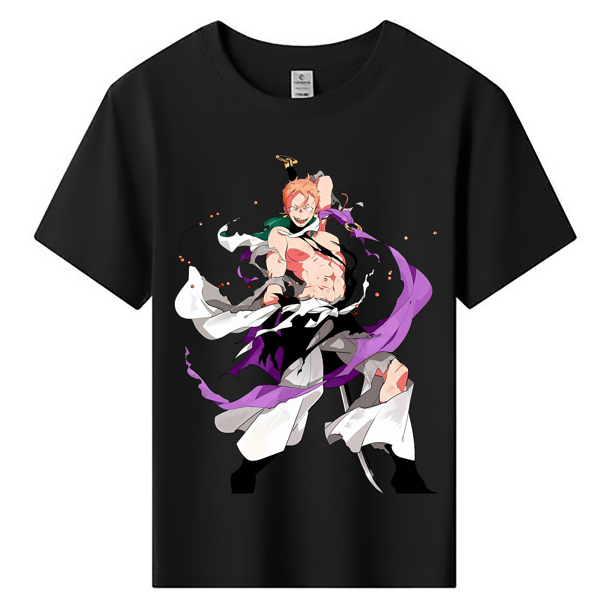 （画像用） 刀剣乱舞 Touken Ranbu 綿100％キッズTシャツ（フロントプリント）
