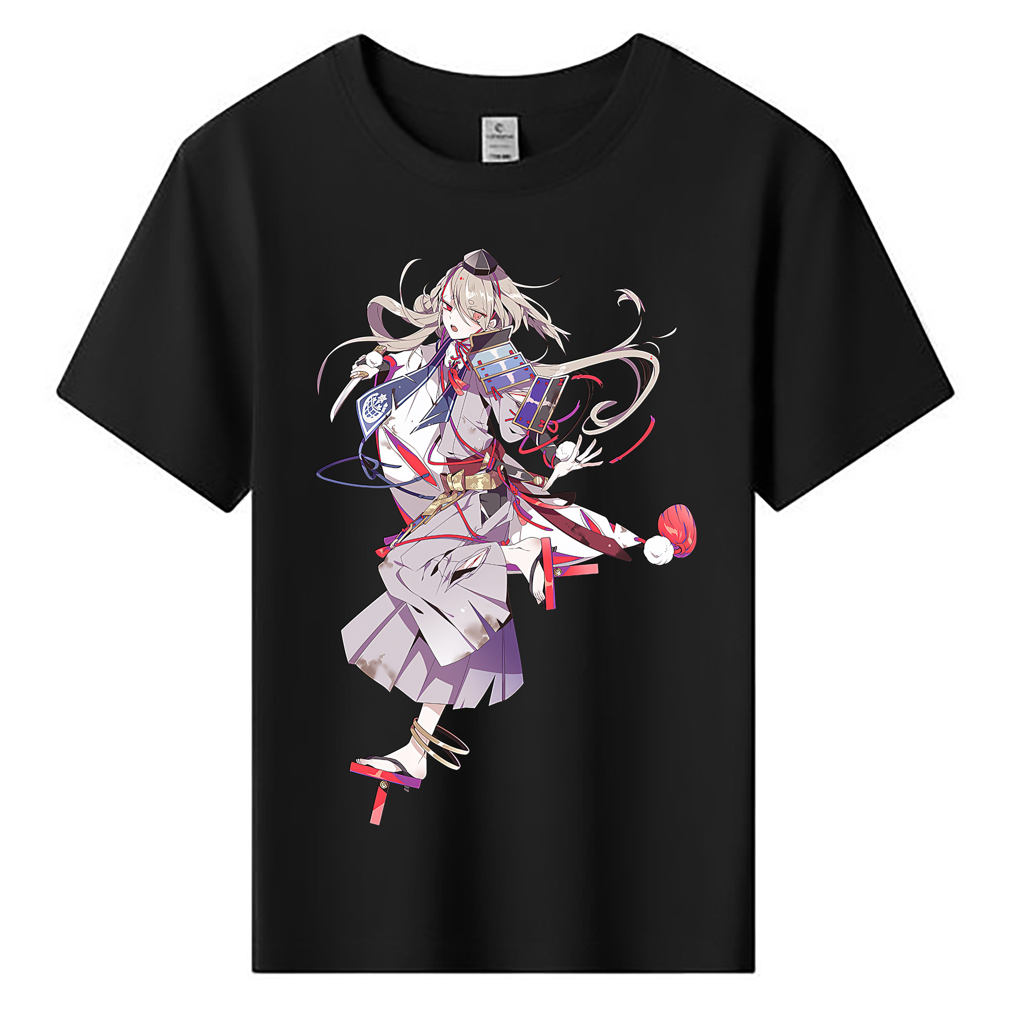 （画像用） 刀剣乱舞 Touken Ranbu 綿100％キッズTシャツ（フロントプリント）