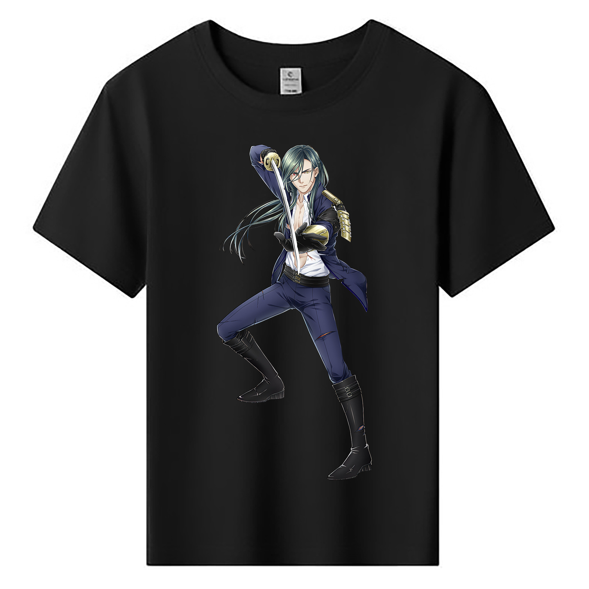 （画像用） 刀剣乱舞 Touken Ranbu 綿100％キッズTシャツ（フロントプリント）