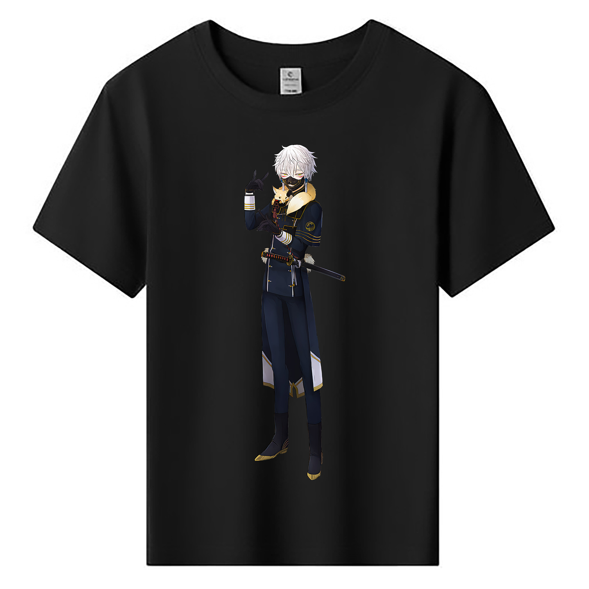 （画像用） 刀剣乱舞 Touken Ranbu 綿100％キッズTシャツ（フロントプリント）