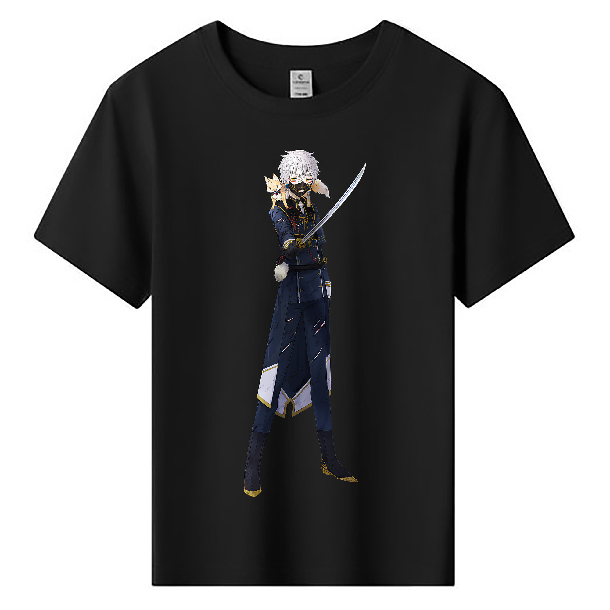 （画像用） 刀剣乱舞 Touken Ranbu 綿100％キッズTシャツ（フロントプリント）