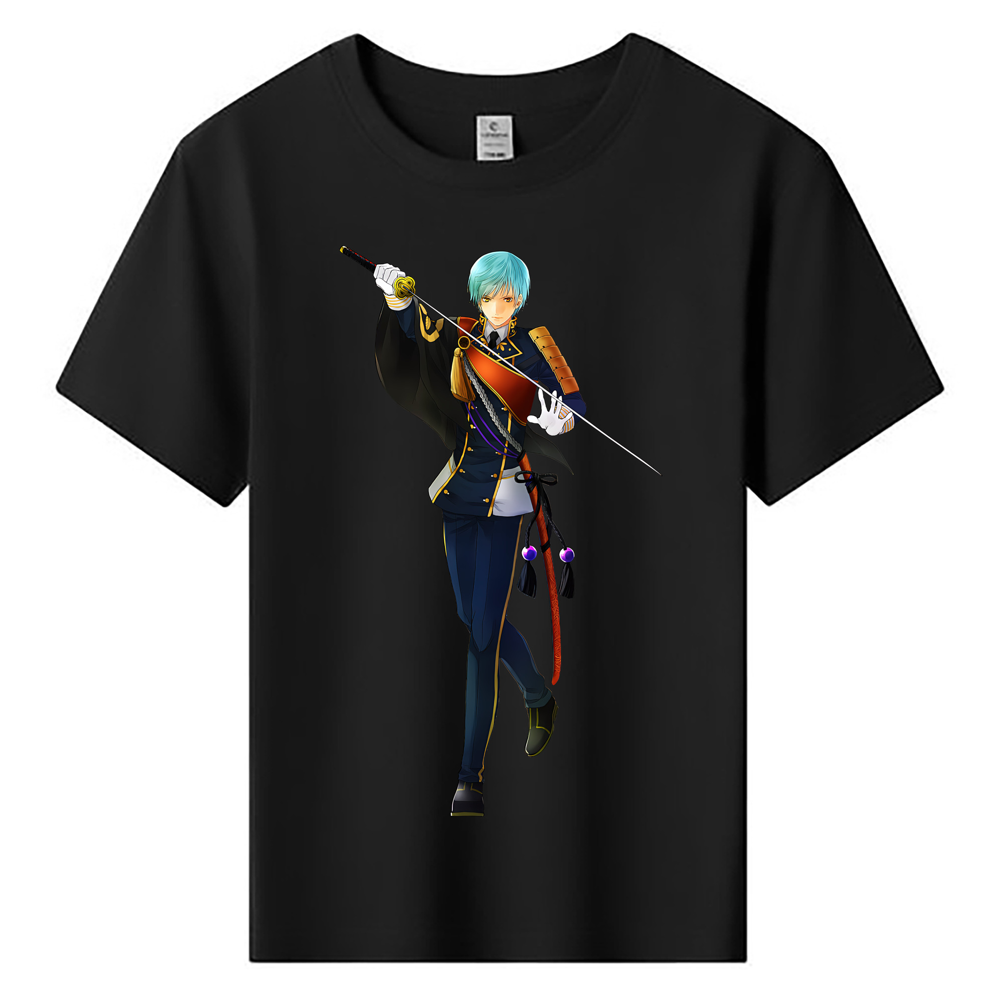 （画像用） 刀剣乱舞 Touken Ranbu 綿100％キッズTシャツ（フロントプリント）
