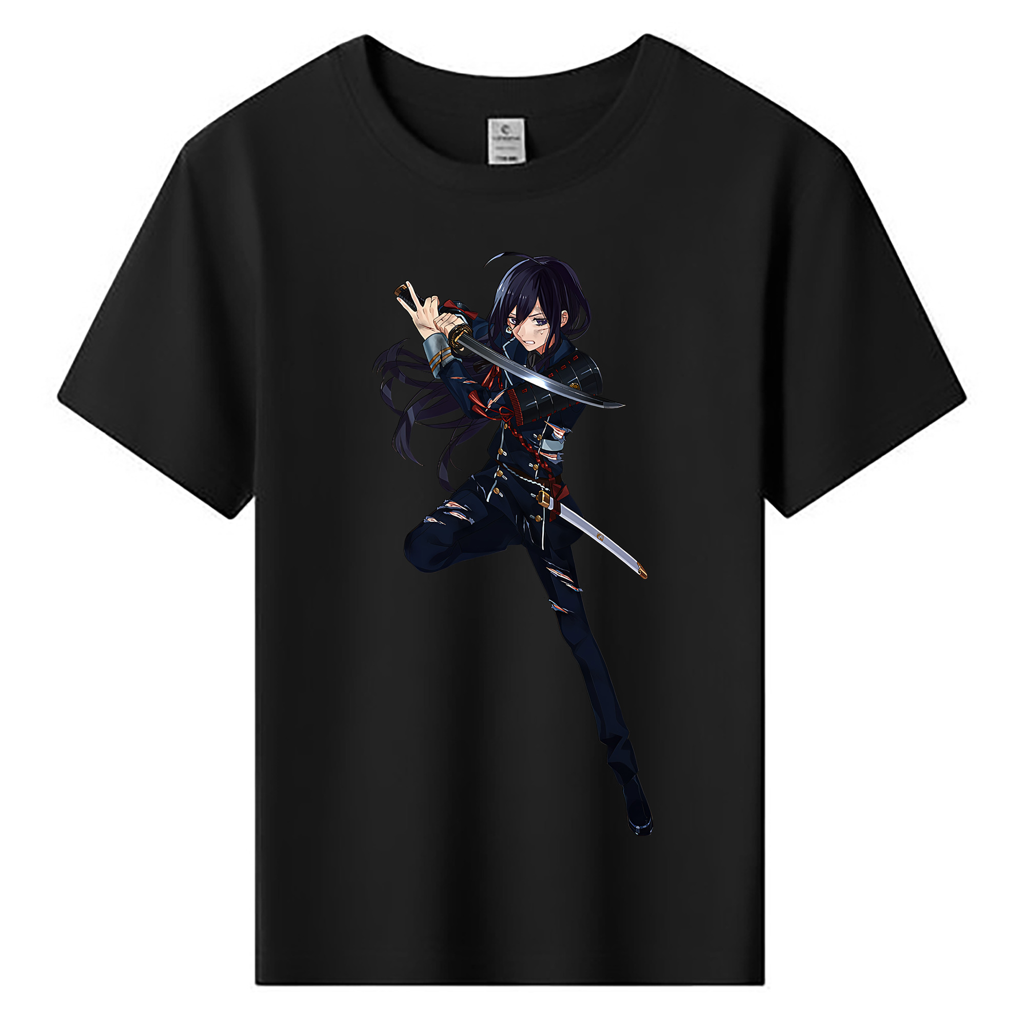 （画像用） 刀剣乱舞 Touken Ranbu 綿100％キッズTシャツ（フロントプリント）
