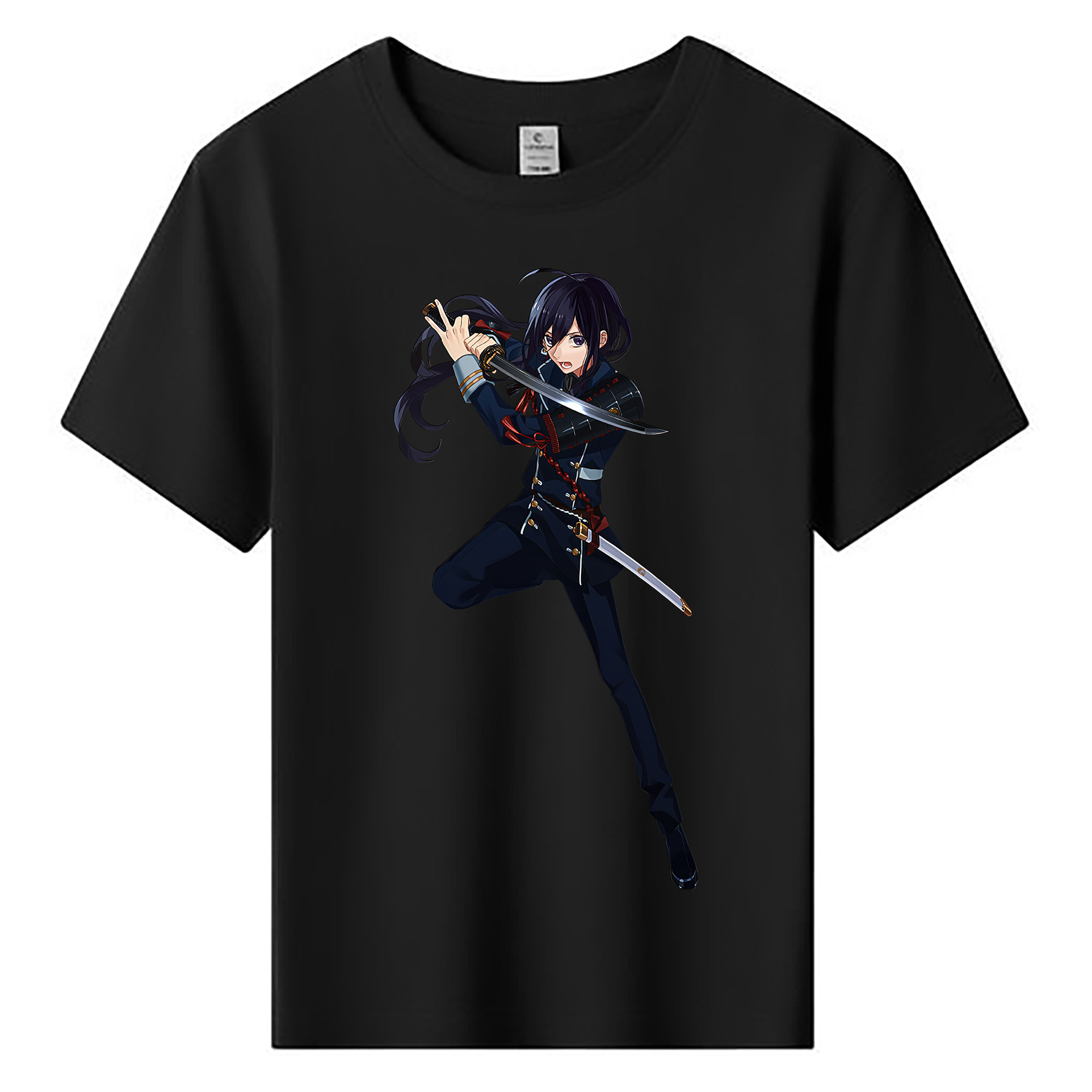 （画像用） 刀剣乱舞 Touken Ranbu 綿100％キッズTシャツ（フロントプリント）