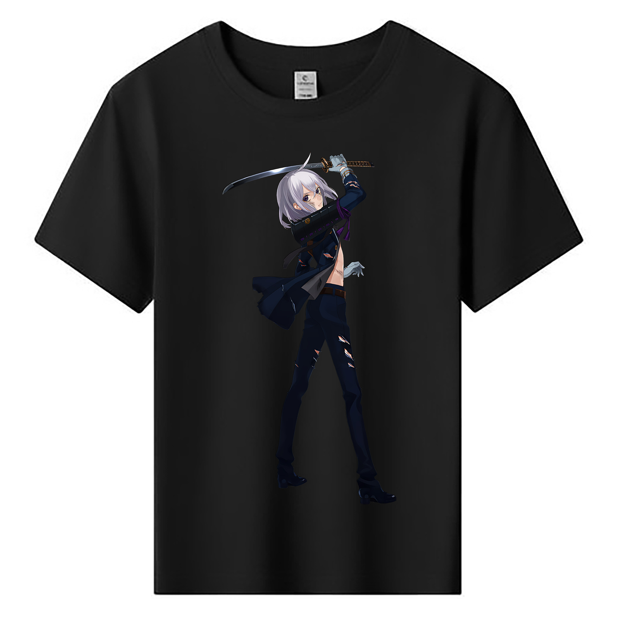 （画像用） 刀剣乱舞 Touken Ranbu 綿100％キッズTシャツ（フロントプリント）
