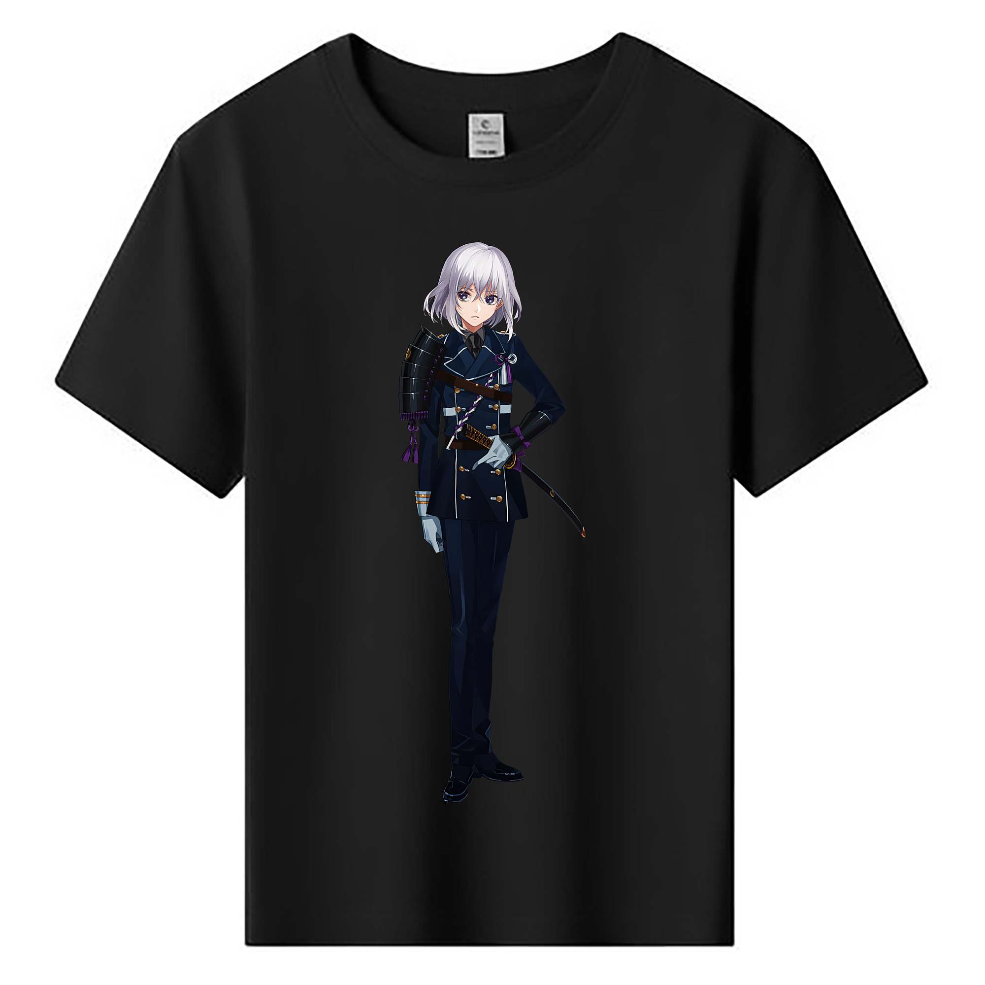 （画像用） 刀剣乱舞 Touken Ranbu 綿100％キッズTシャツ（フロントプリント）