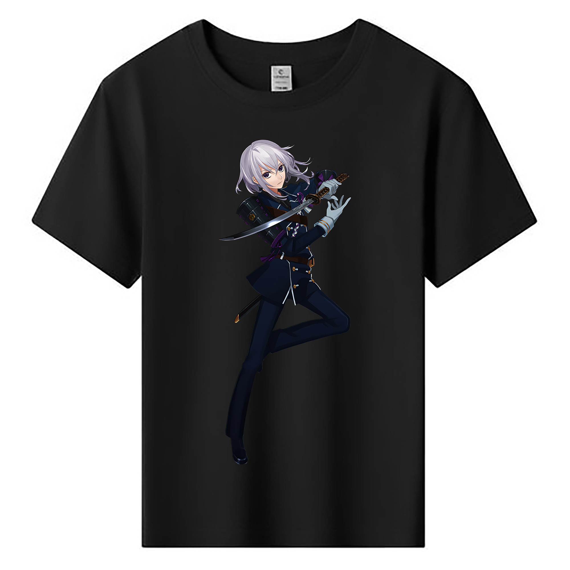 （画像用） 刀剣乱舞 Touken Ranbu 綿100％キッズTシャツ（フロントプリント）